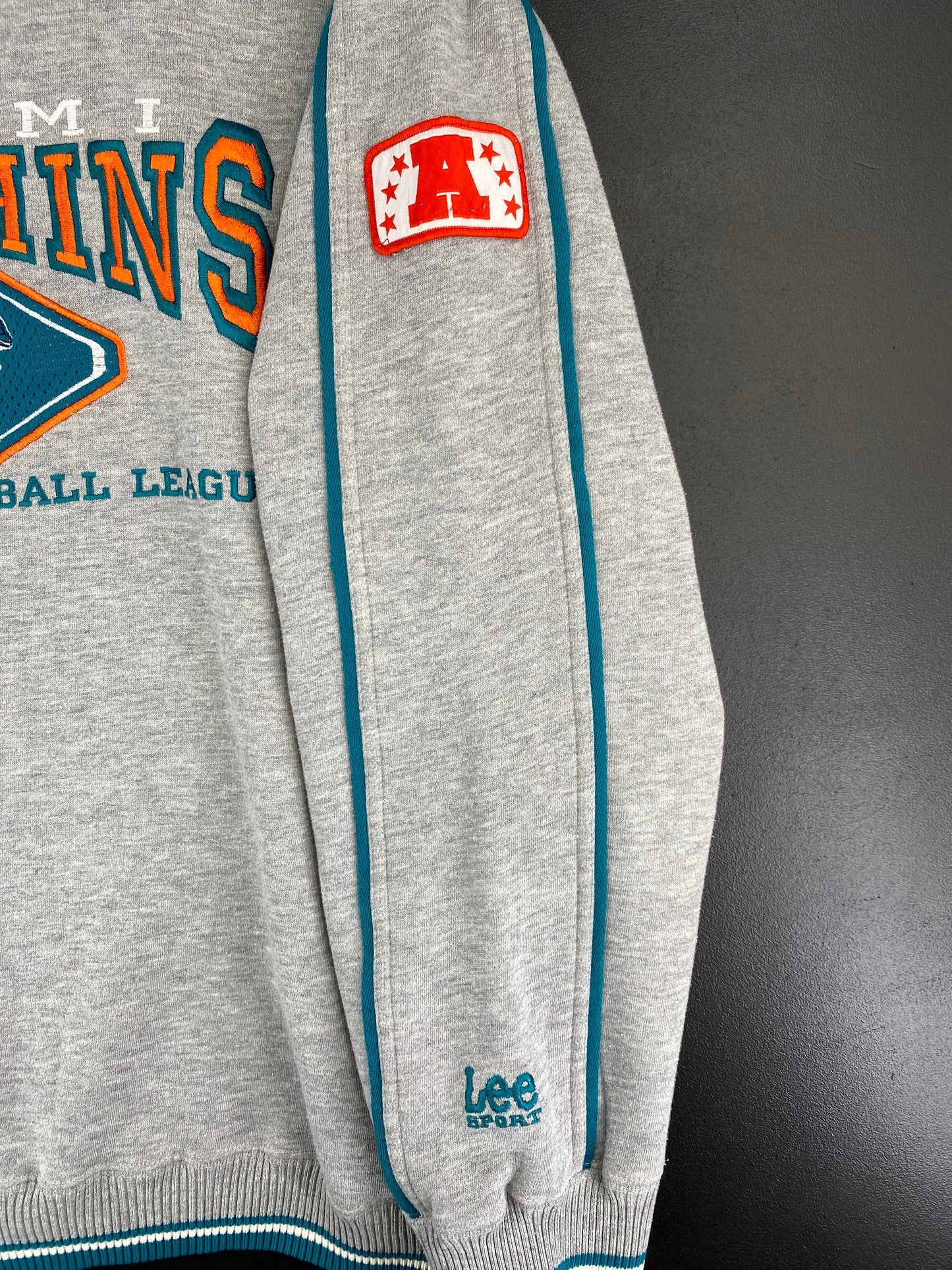 90’s MIAMI DOLPHINS Size XL Vintage NFL Sweat-shirt / E5524S