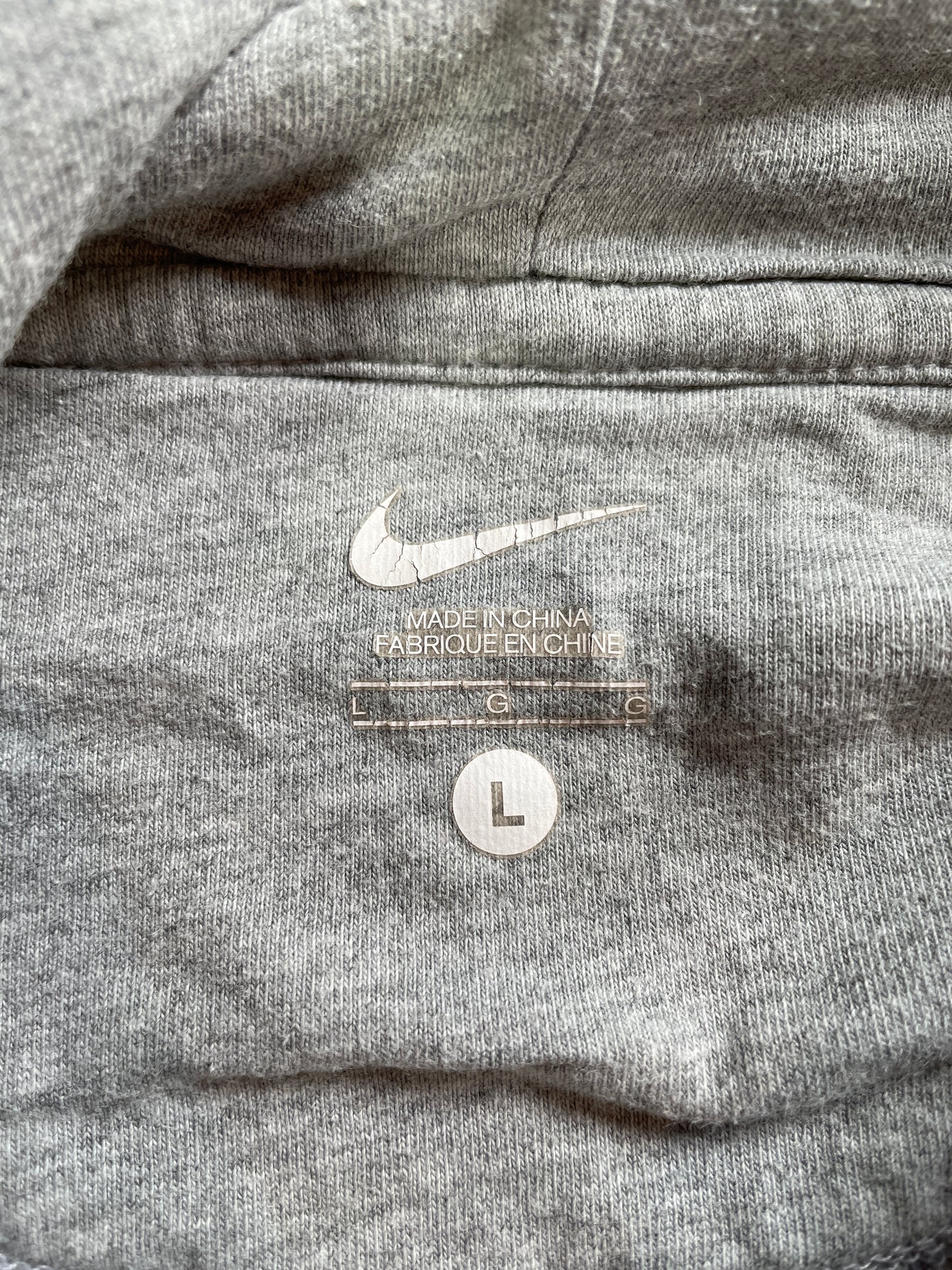 Vintage NIKE x YALE Size L Vintage College Hoodie Sweat-Shirt / A6886