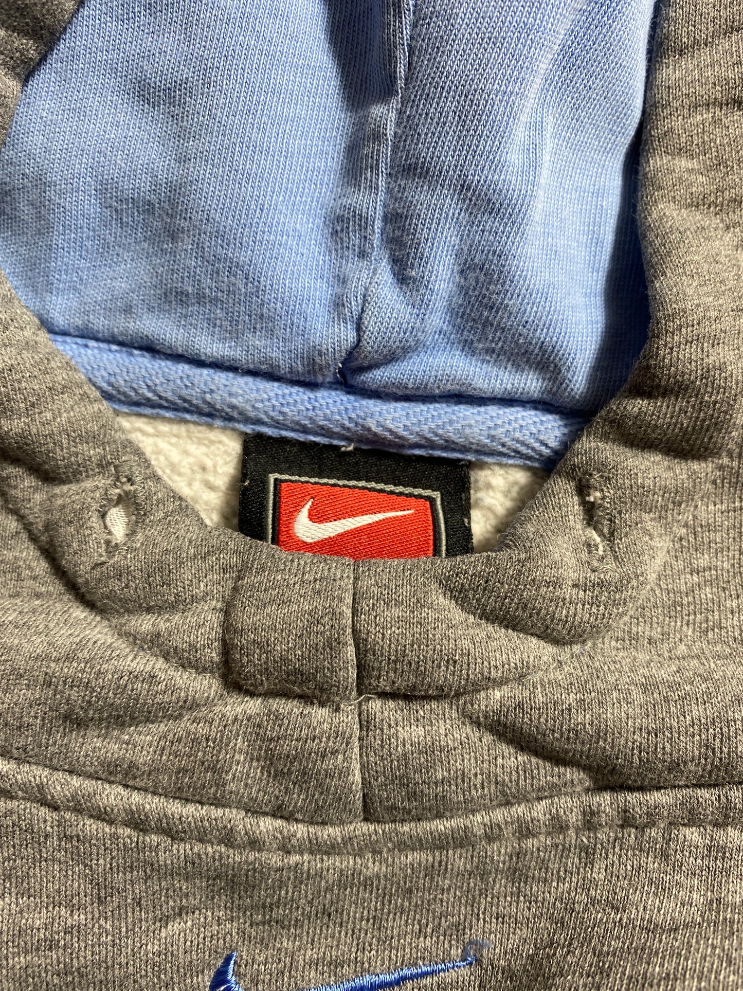 00' NIKE UNIVERSITY OF NORTH CAROLINA Size XL Vintage Hoodie Sweat-shirt / K2172