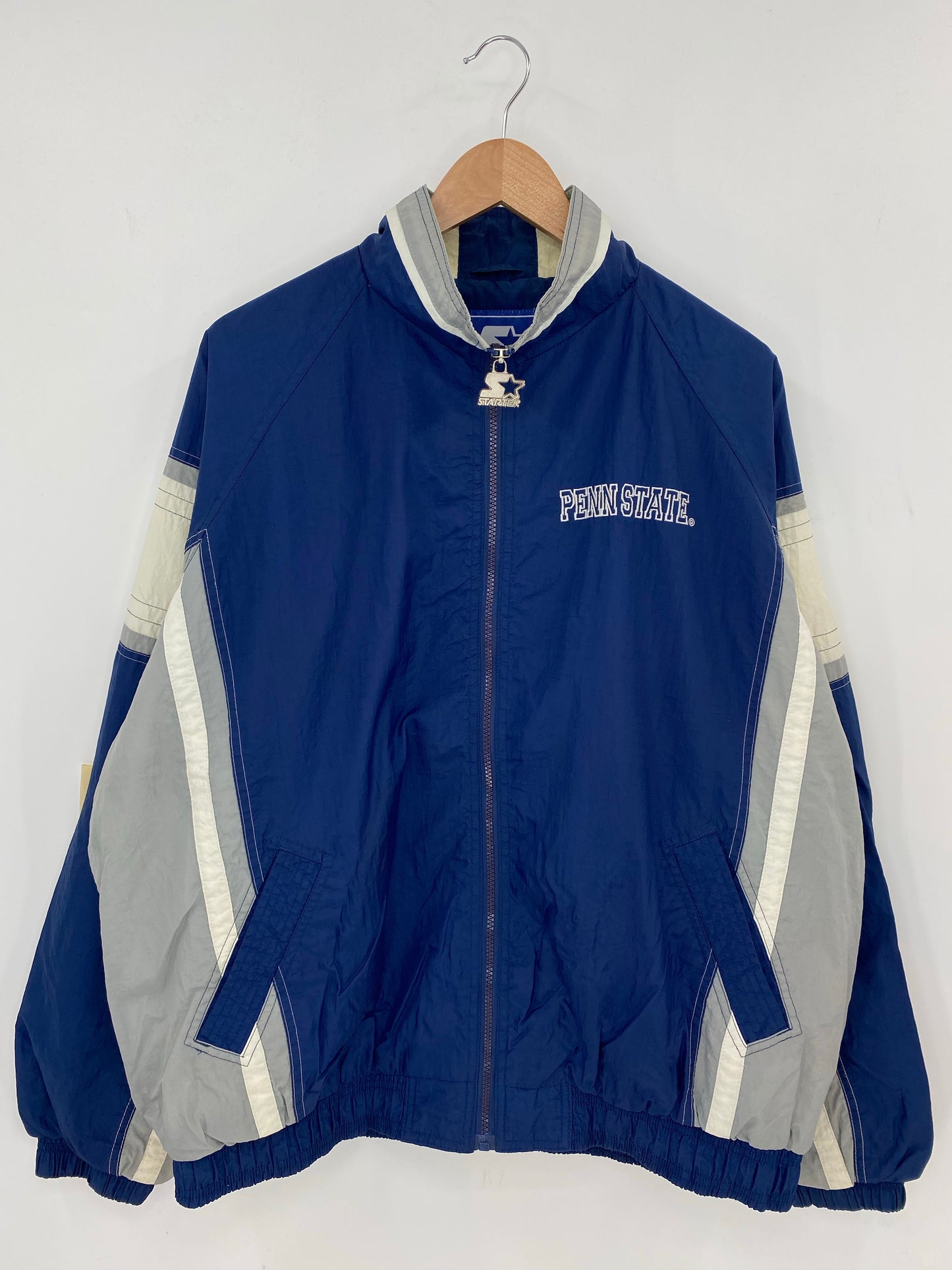 90’s STARTER x PENN STATE  Size XL Vintage College Nylon Jacket  / K8026