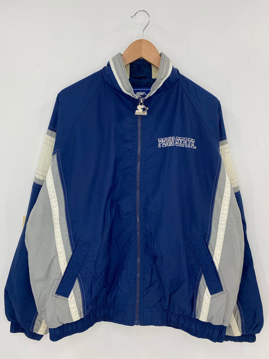 90’s STARTER x PENN STATE  Size XL Vintage College Nylon Jacket  / K8026
