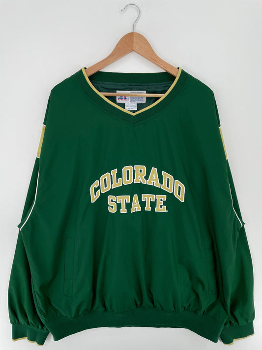 Vintage COLORADO STATE Size XXL College Nylon Jacket / E3548N