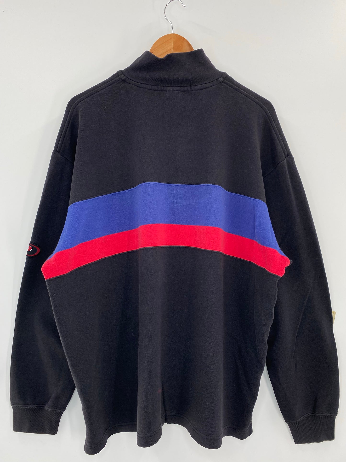 90’s POLO SPORTS RALPH LAUREN Size L Vintage Half-zip Polo-shirt / K4298