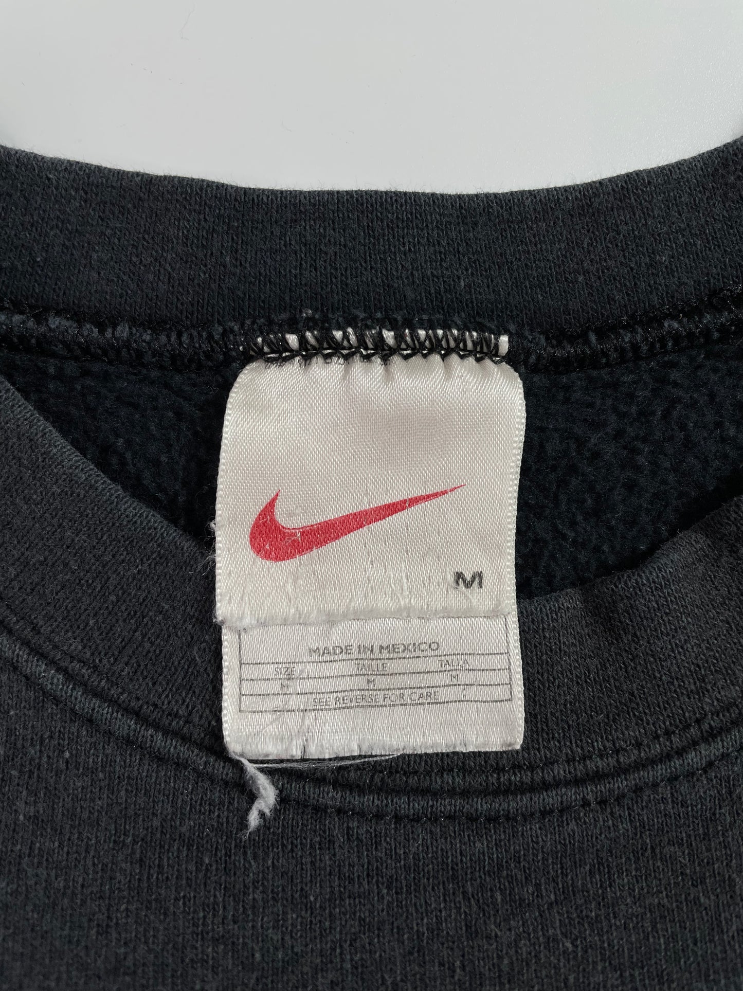 90’s NIKE MINI SWOOSH Size M Vintage Sweat-shirt / A2471