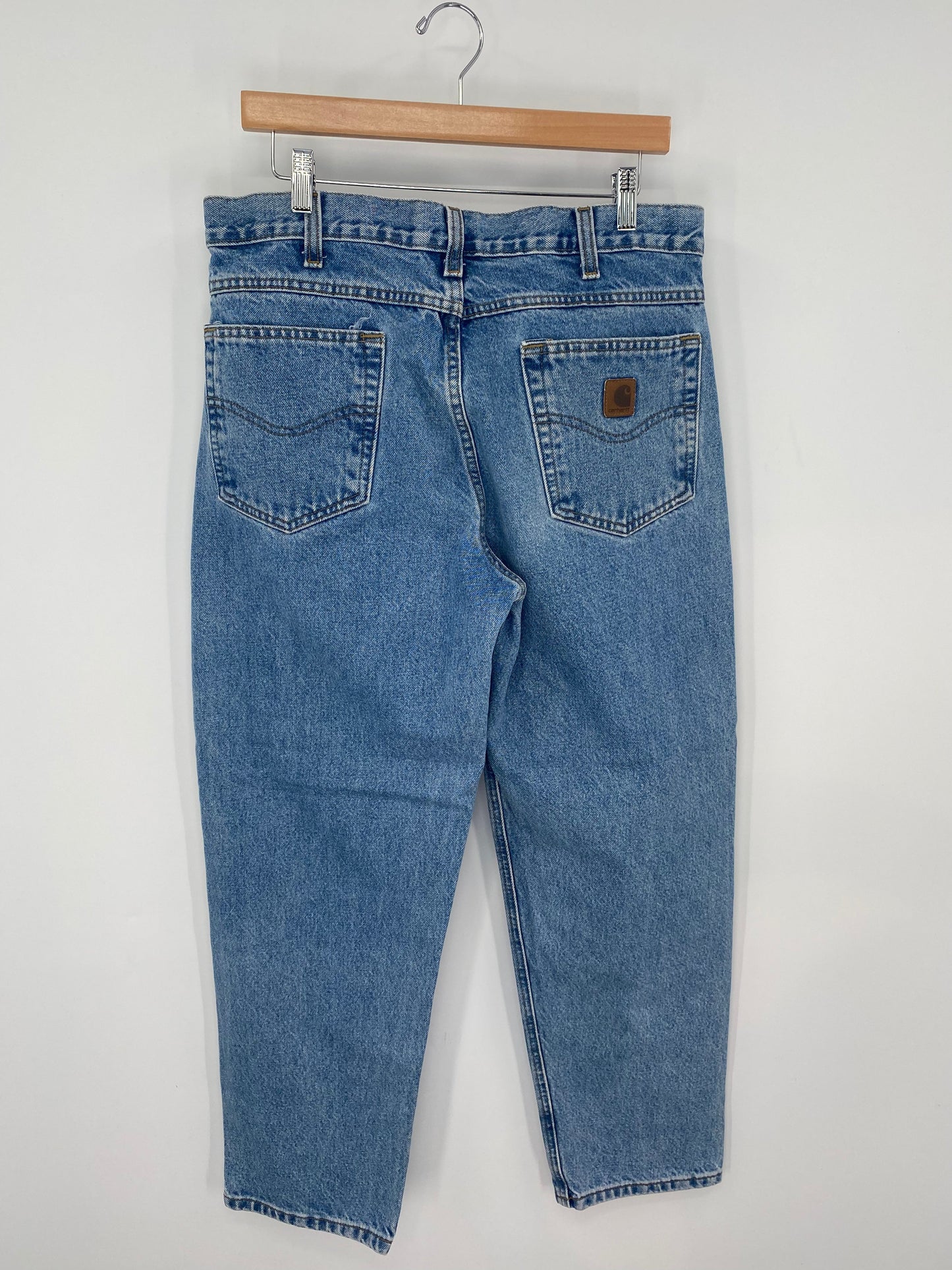 Vintage CARHARTT Size W34xL28.5 Denim Pants / A8108