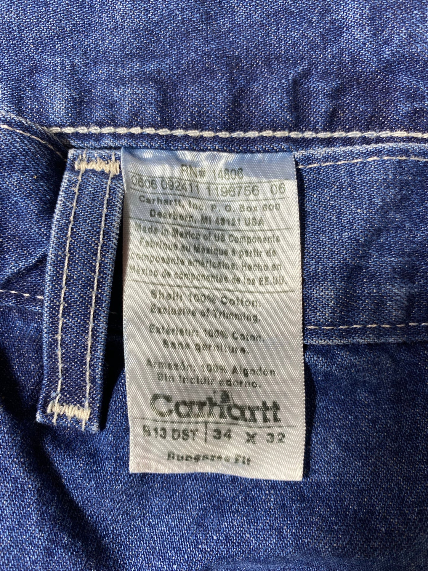 Vintage CARHARTT Size W32xL31 Denim Pants / A8110