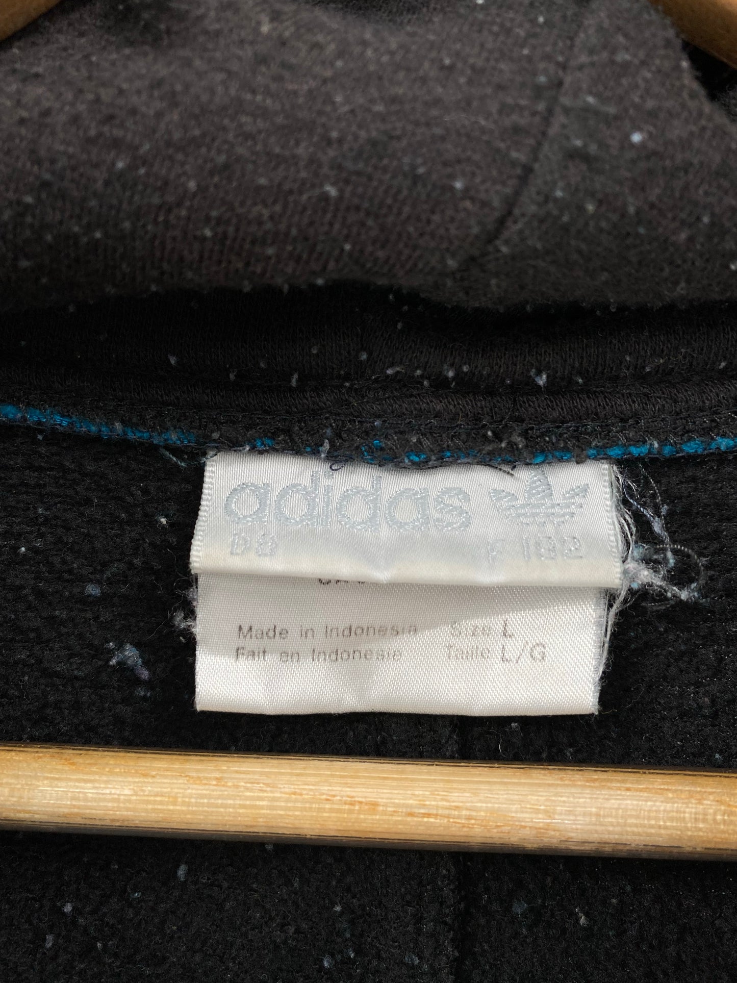 90’s ADIDAS Size L Vintage Hoodie Sweat-Shirt / K4665