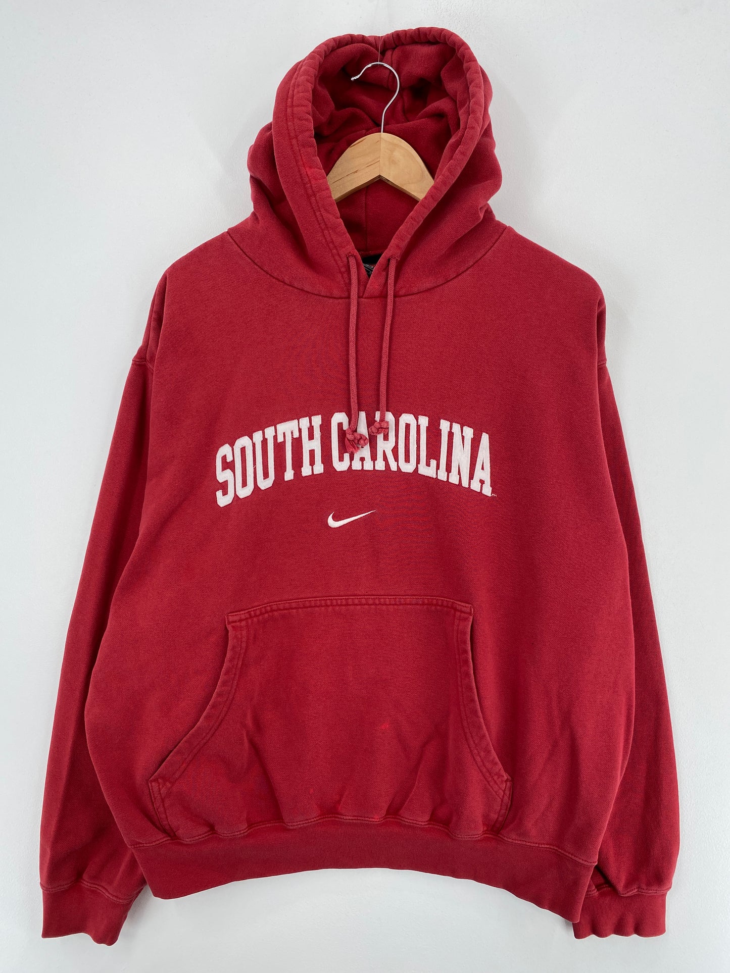 00' NIKE SOUTH CAROLINA Size L Vintage College Hoodie Sweat-shirt / A5473