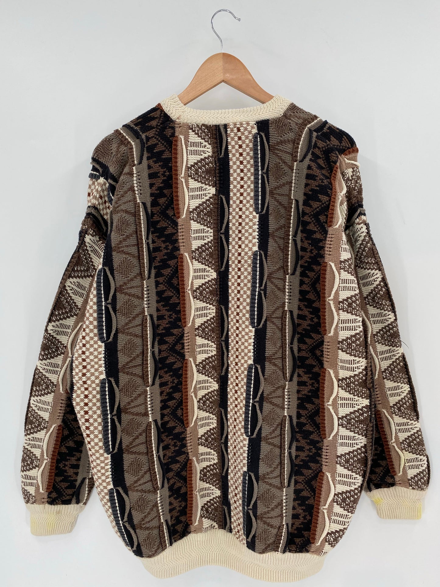 Vintage 3D COOGI- Style Size No tag (Approx.L) Knit Sweater/ A7908