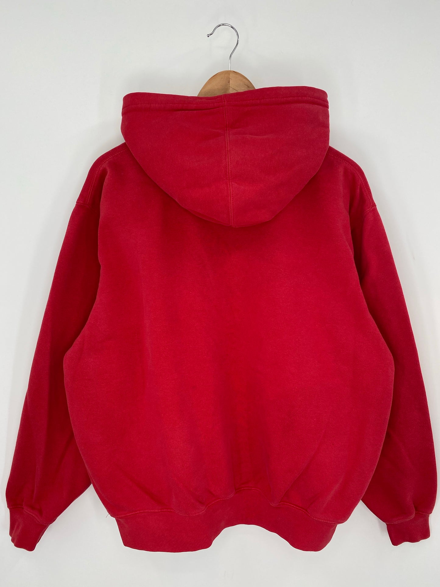 00' NIKE NEBRASKA CORNHUSKERS Size M Vintage College Hoodie Sweat-shirt / K9385