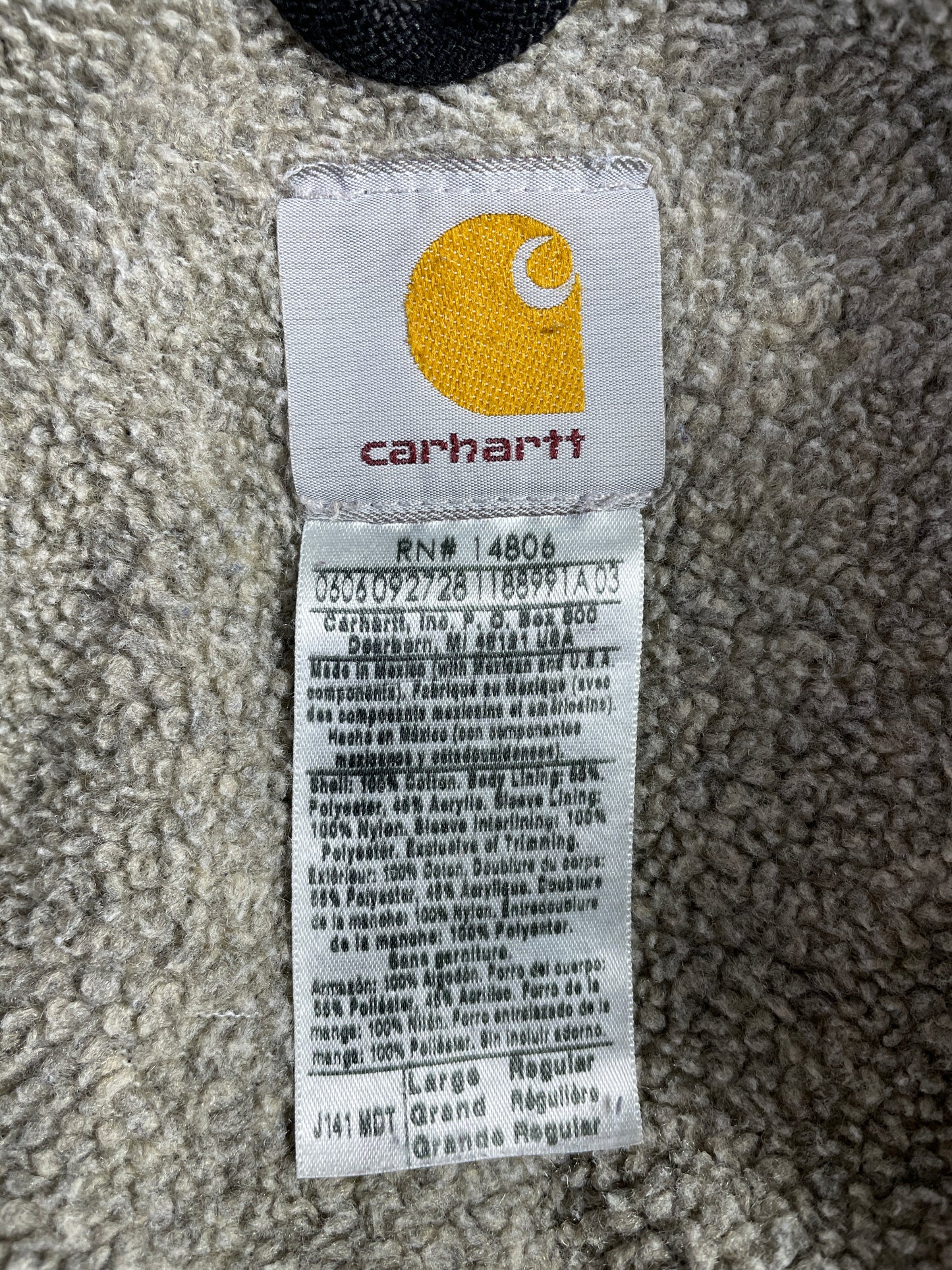 Vintage CARHARTT Size L Duck Jacket / E4604J