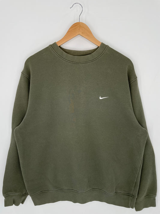 00’ NIKE MINI SWOOSH Size L Vintage Sweat-shirt / K9002