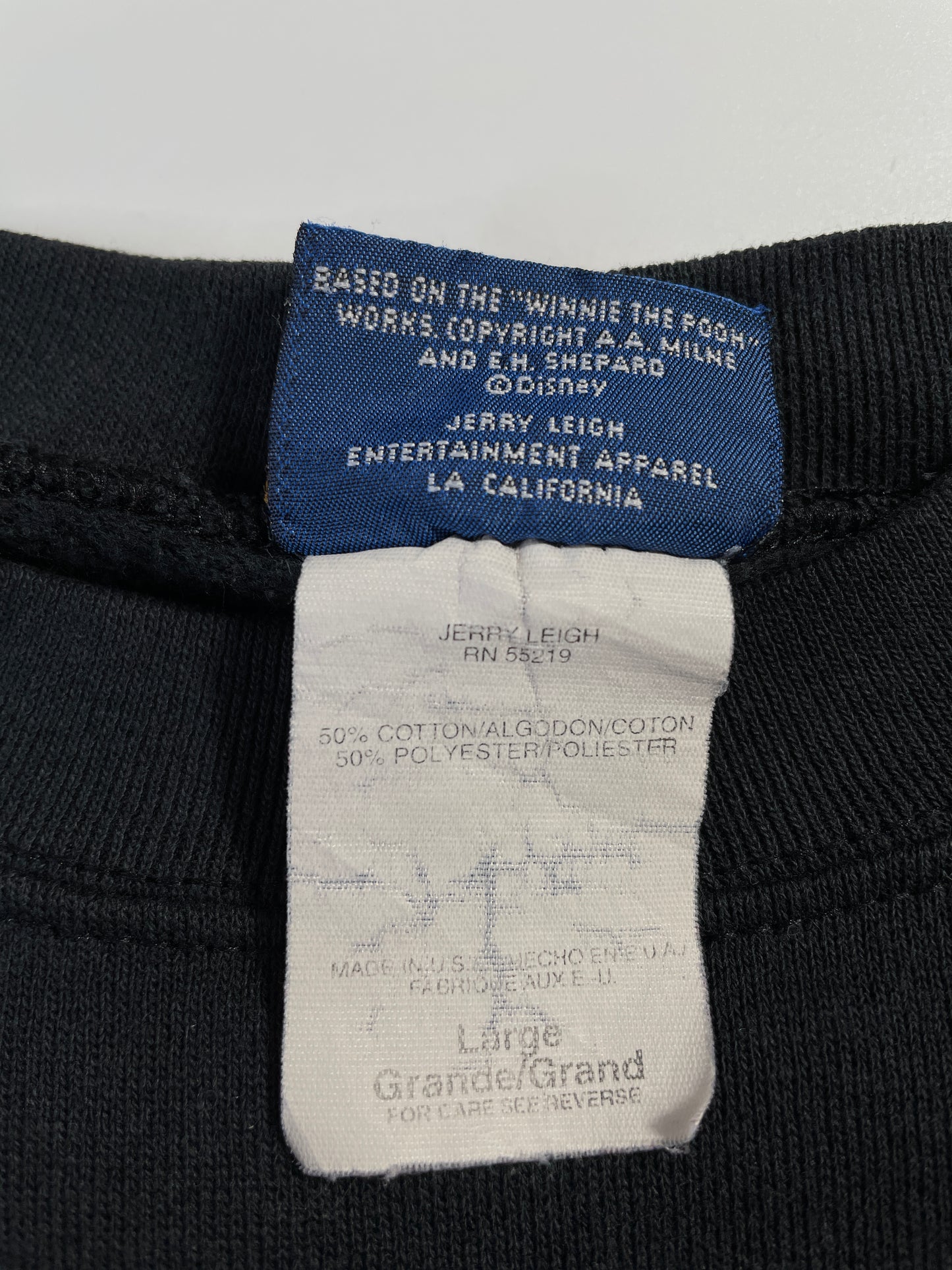 00' WINNIE THE POOH Made in USA Size L Vintage Sweat Shirt / E4123S