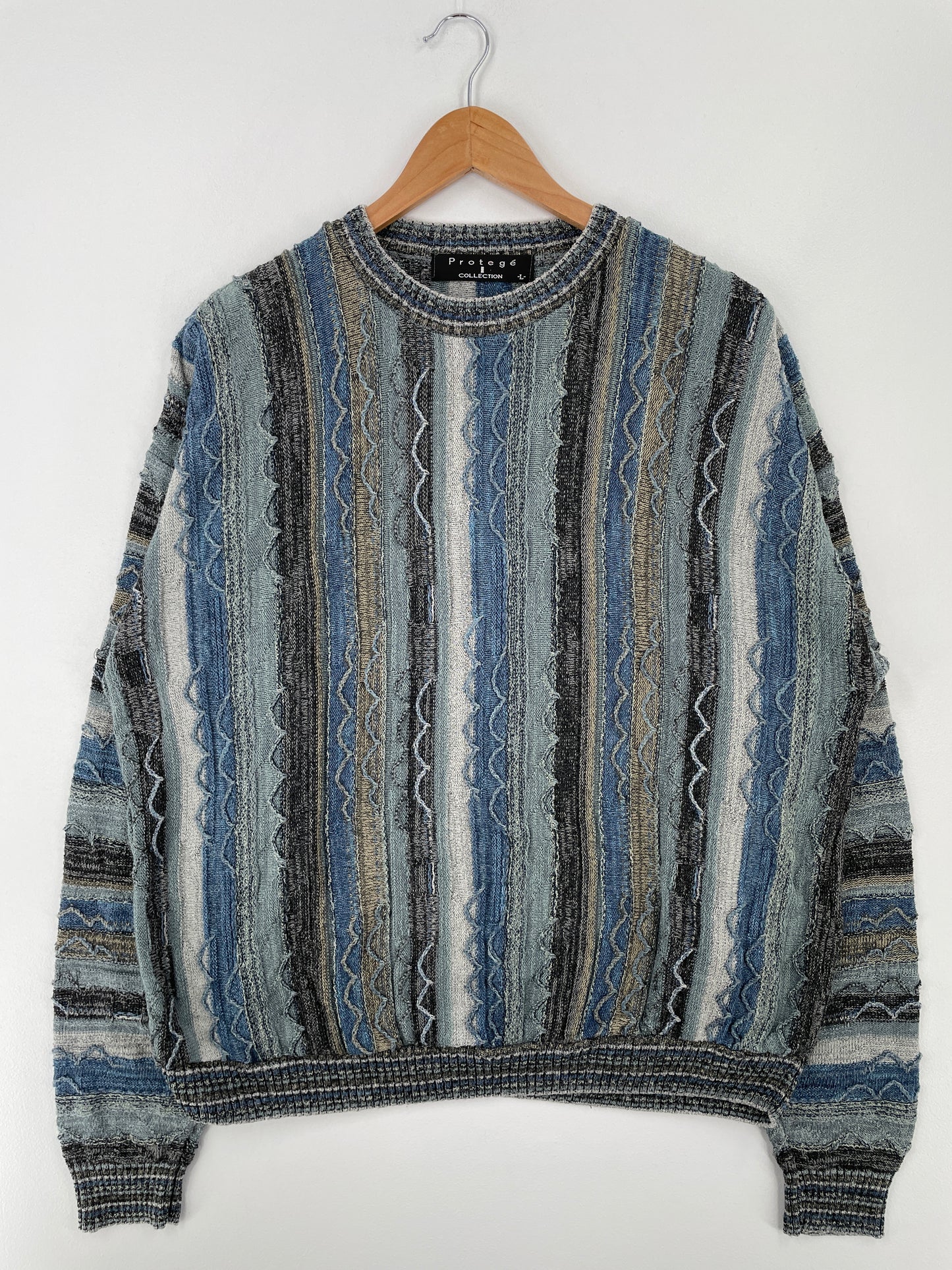 Vintage 3D COOGI- Style Size L Knit Sweater / A8941