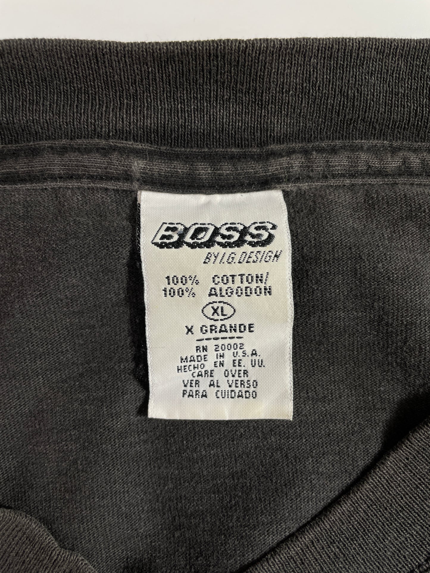 90's BOSS Made in USA Size XL Vintage T-shirt / A3600