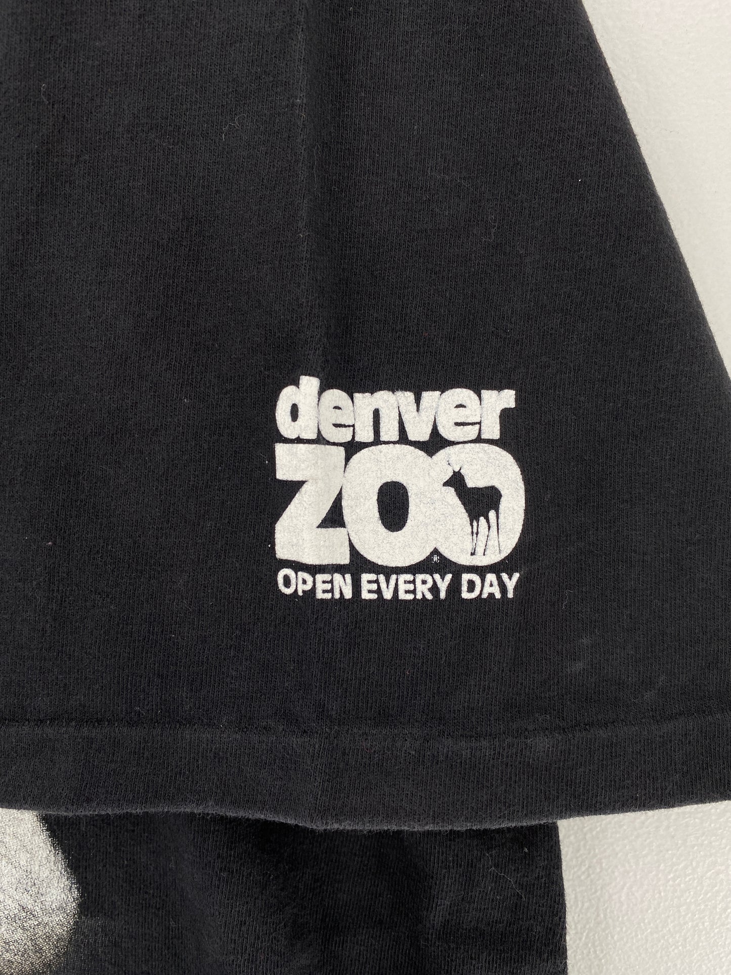 90’s DENVER ZOO Made in USA Size XL Vintage Animal T-Shirt / E3121T