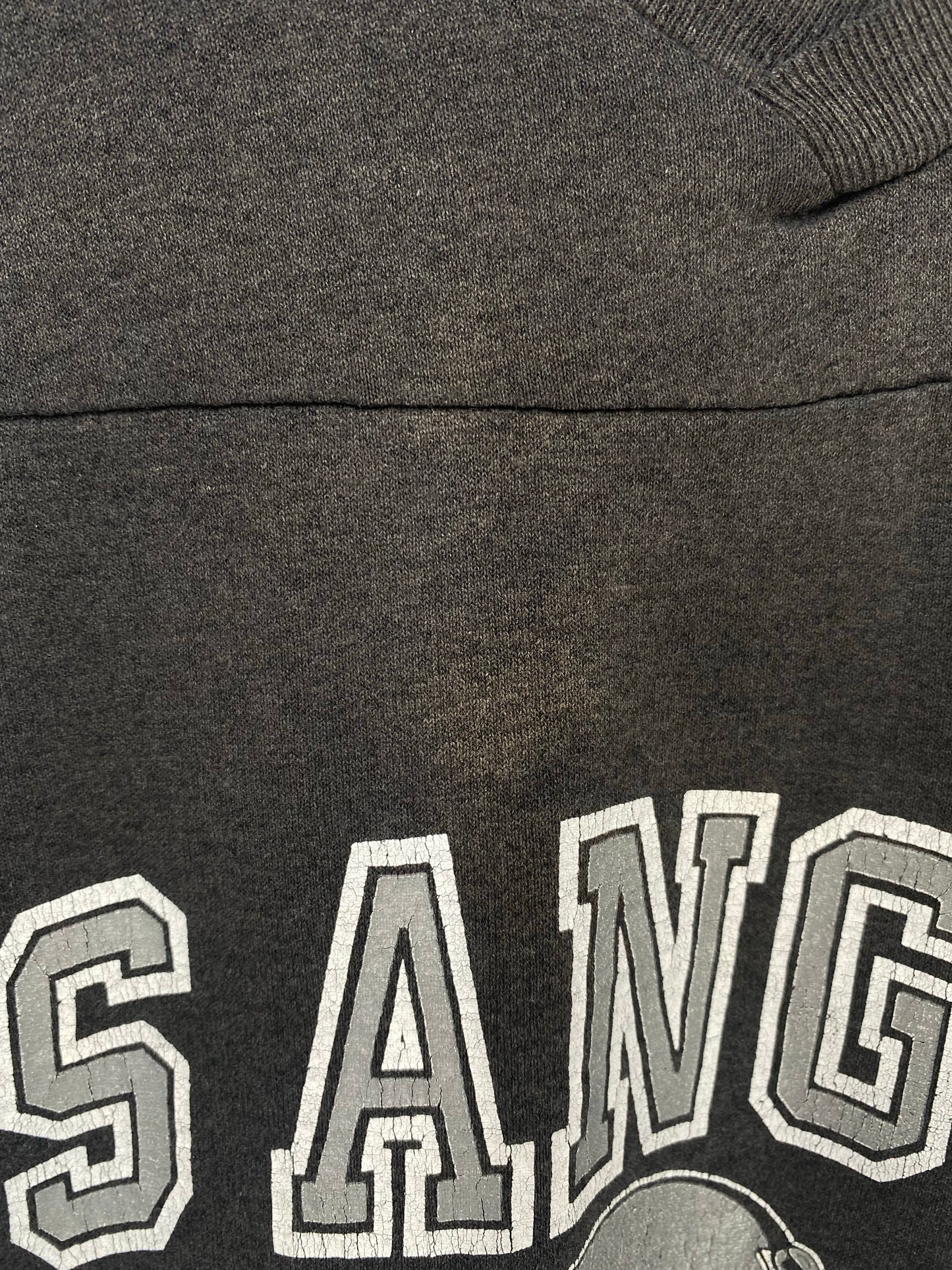 90’s LOS ANGELES RAIDERS Size No Tag( approx. M) Vintage NFL T-shirt / K4921
