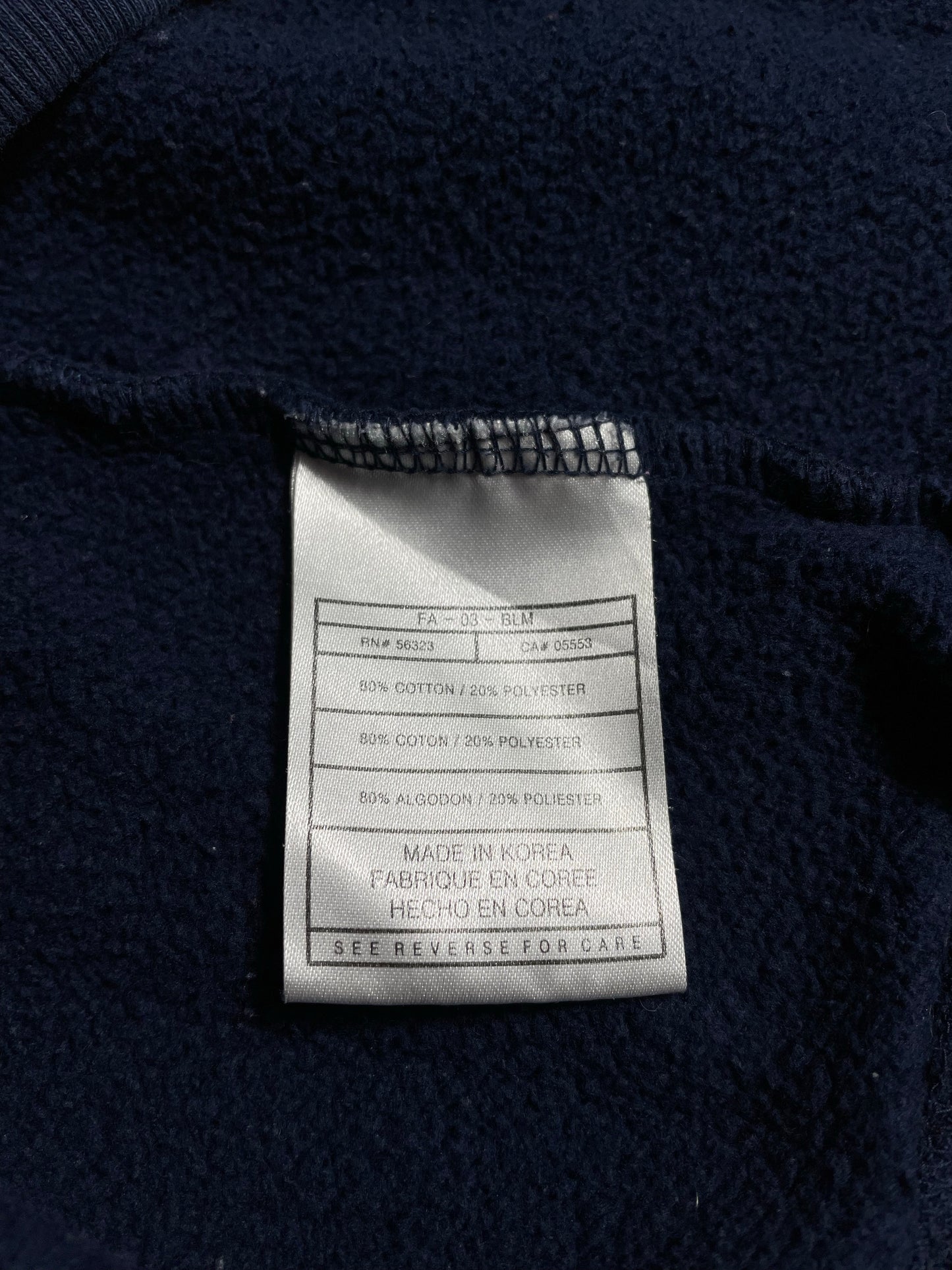 00' NIKE PENN STATE Size L Vintage Hoodie College Sweat-shirt / K8870