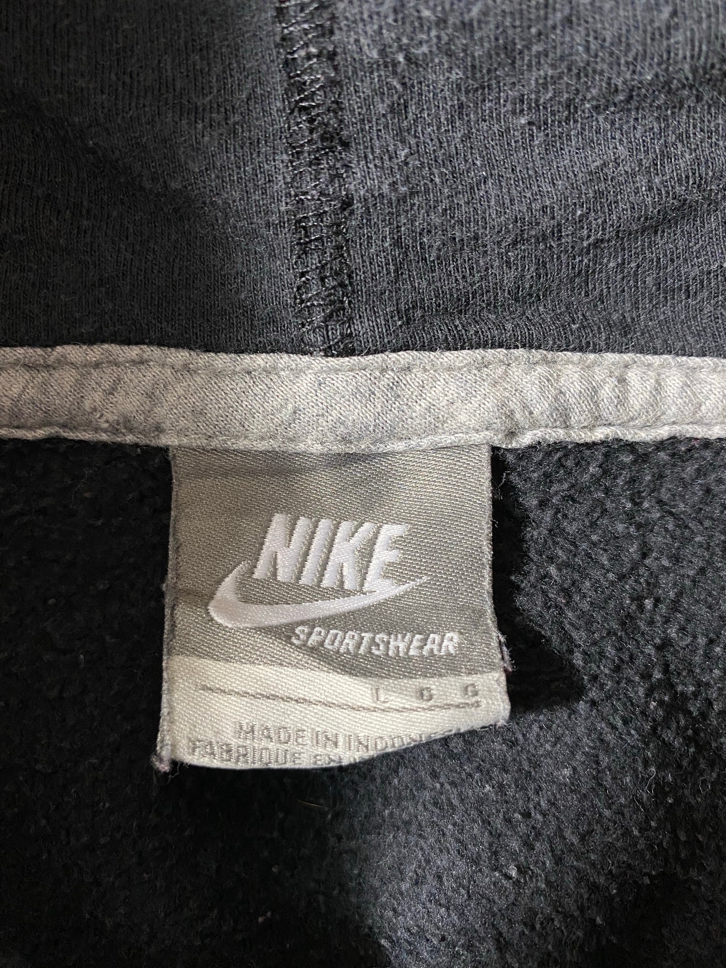 00’ NIKE Size L Vintage Hoodie Sweat-shirt / K6615