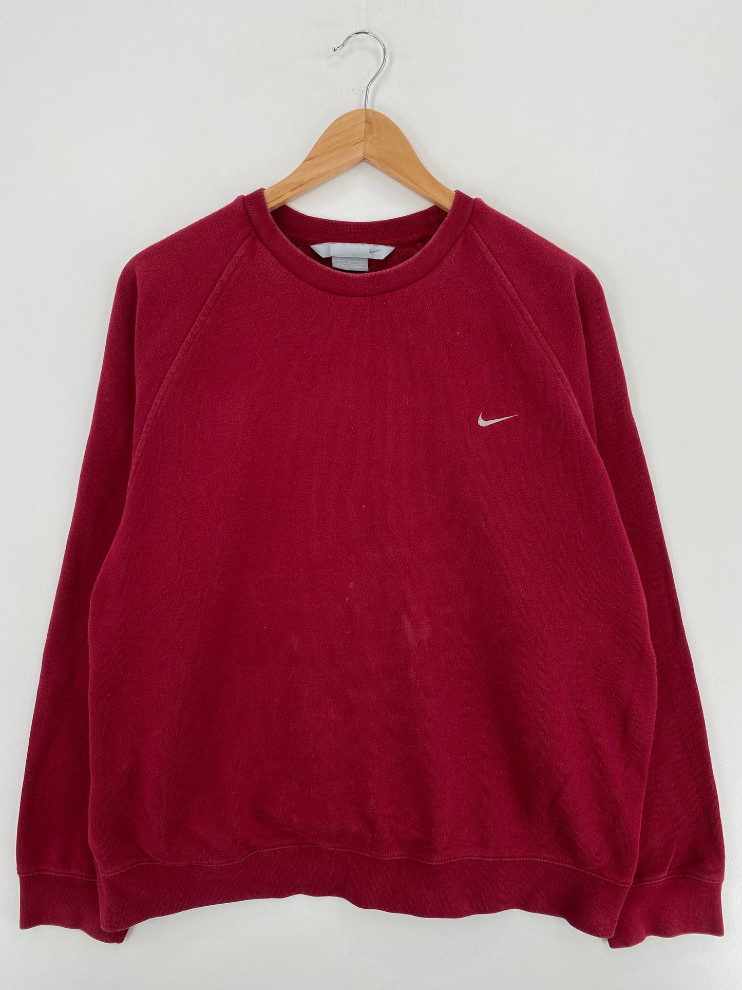 00' NIKE MINI SWOOSH Size L Vintage Sweat-Shirt / A5427