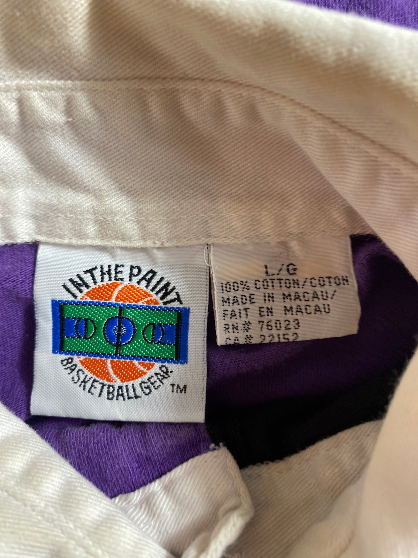 90’s LOS ANGELES LAKERS Size L Vintage Rugby-Shirt / K3707