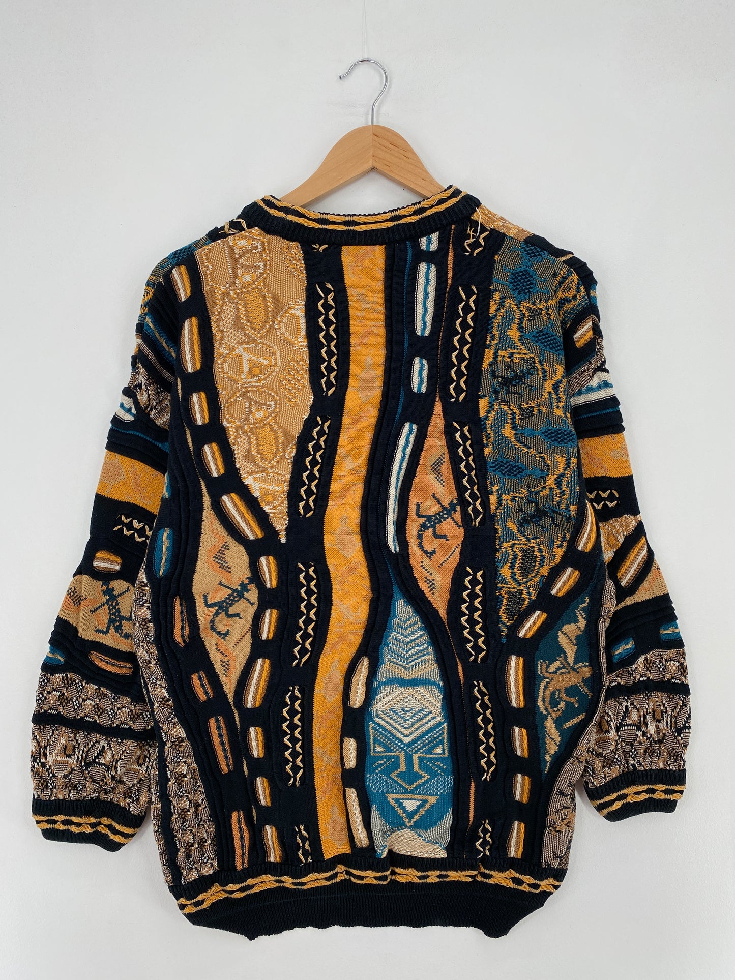 Vintage 3D COOGI- Style Size M Knit Sweater / E774