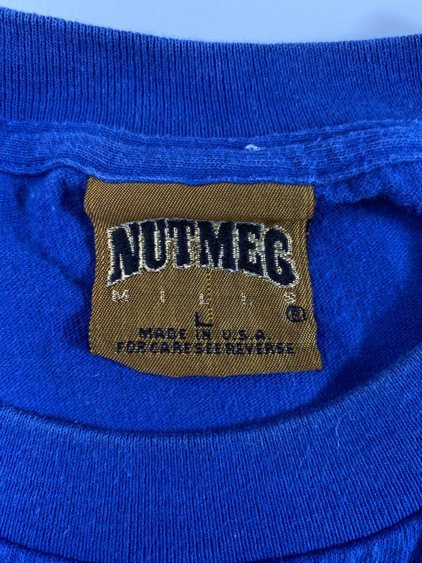 1994 NEW YORK GIANTS Made in USA Size L Vintage NFL T-Shirts / A3009