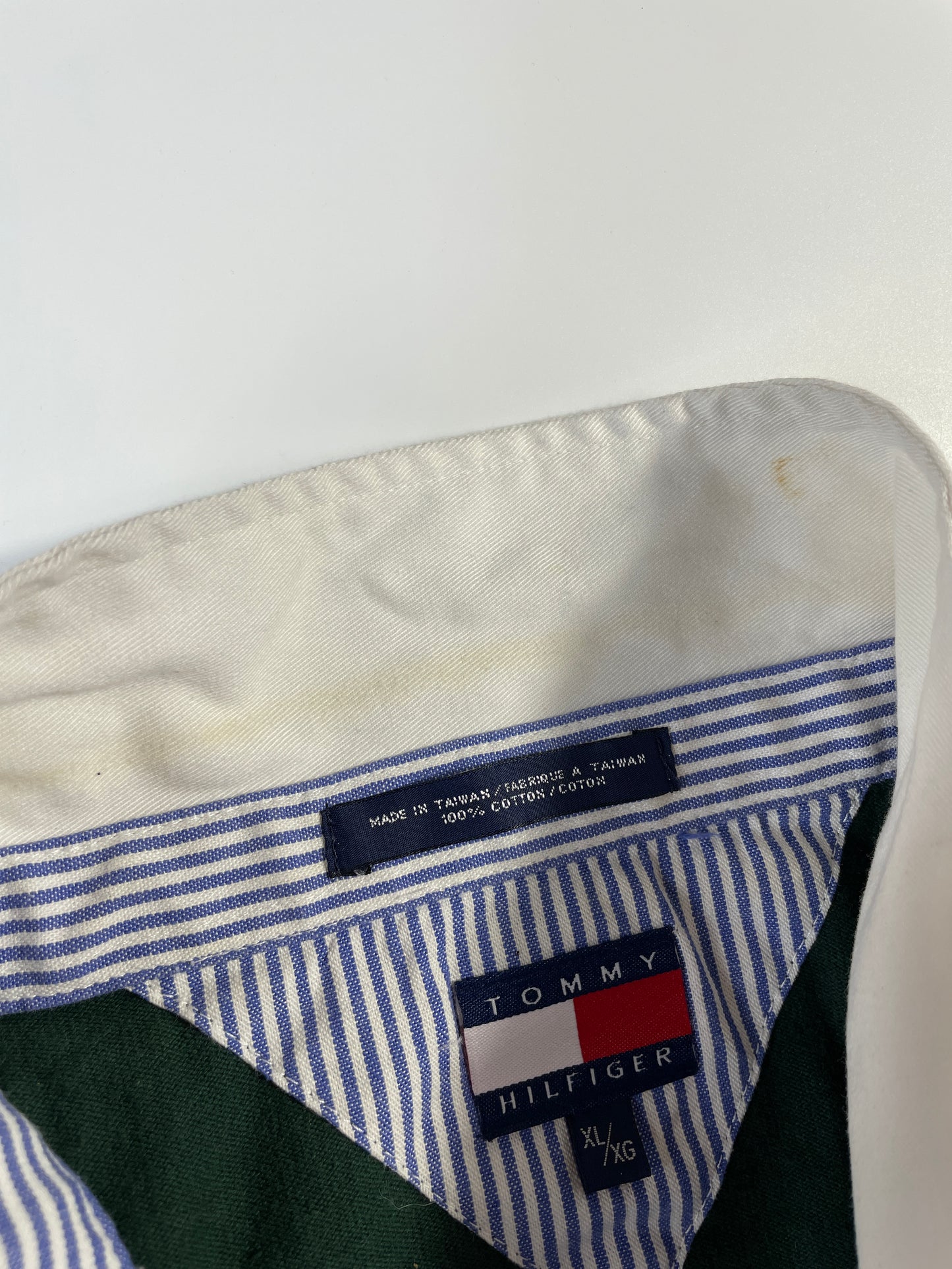 90’s TOMMY HILFIGER Size XL Rugby-Shirt / A7272