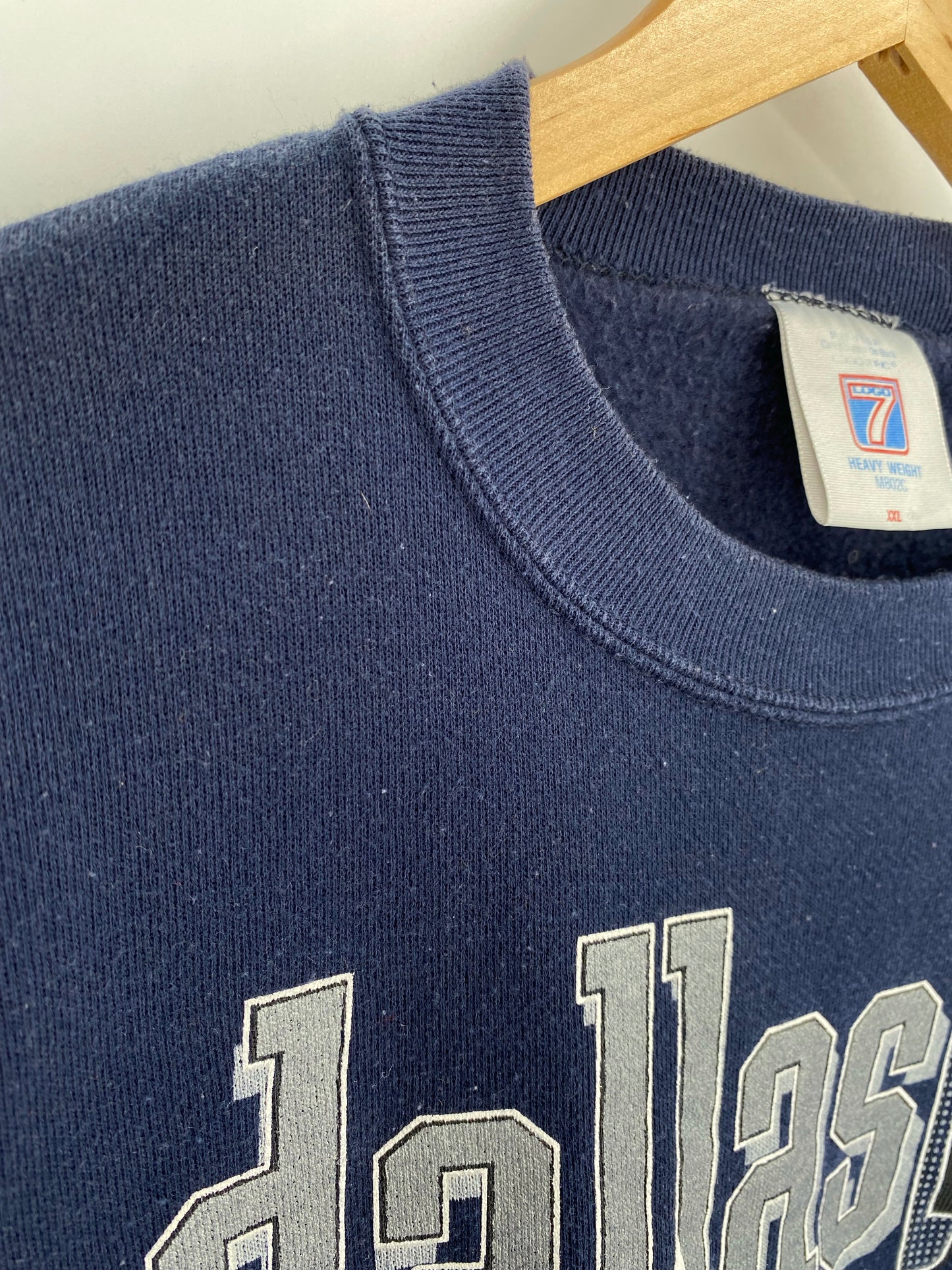 1992' DALLS COWBOYS Made in USA Size XXL Vintage NFL Sweat-shirt / K5318