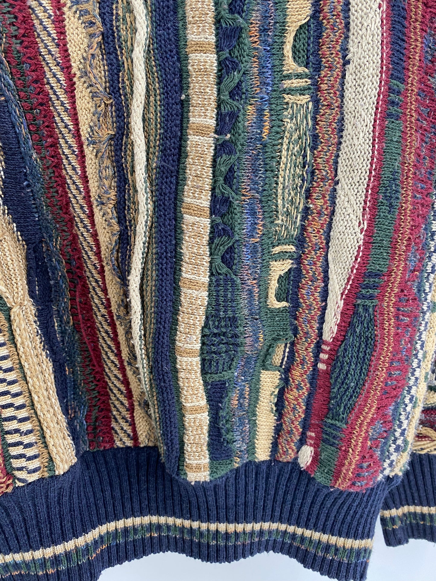 Vintage 3D COOGI- Style  Size L Knit Sweater / K7801