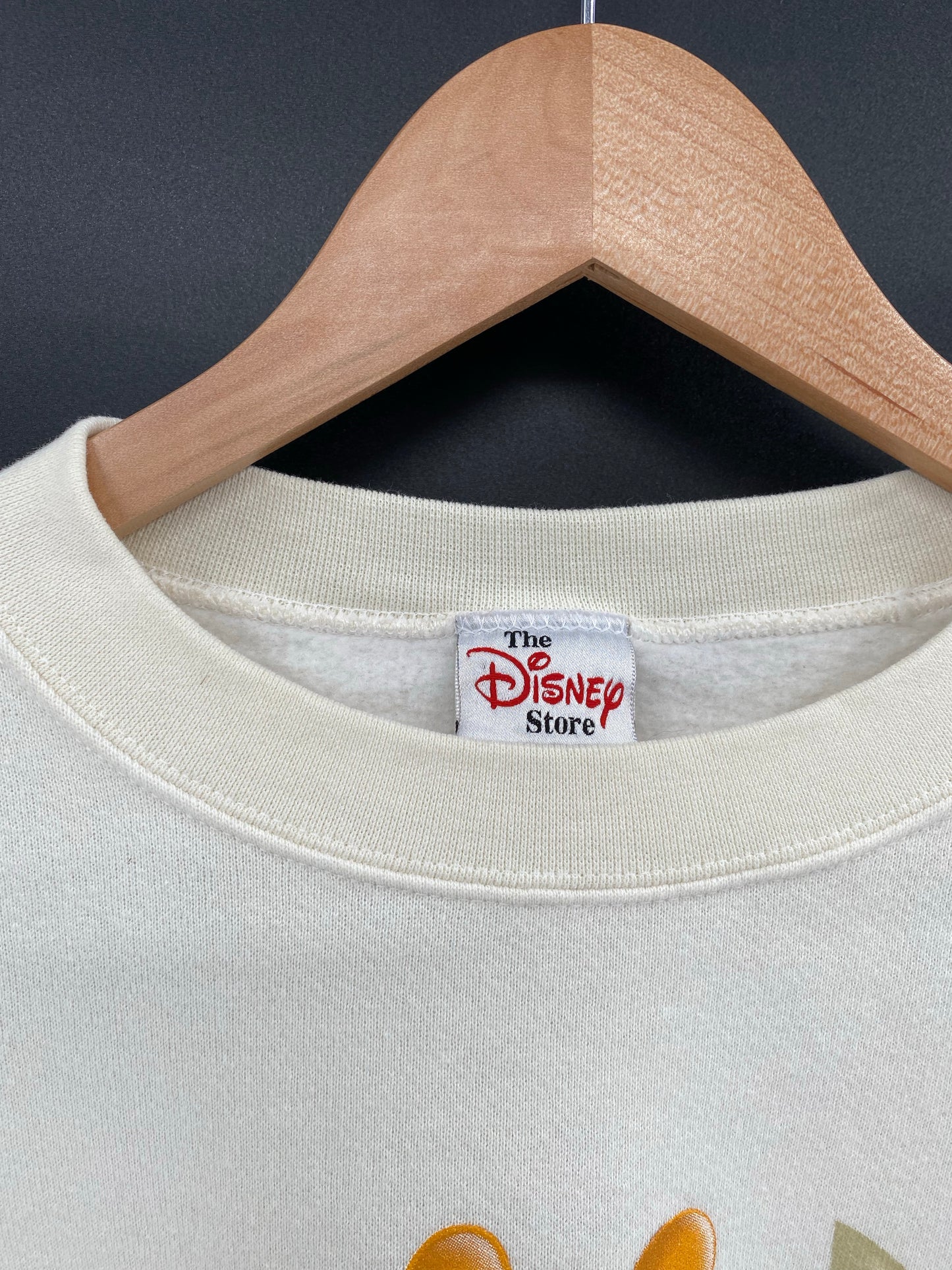 00’ DISNEY POOH Made in USA Size L Vintage Sweat-Shirt /k5430