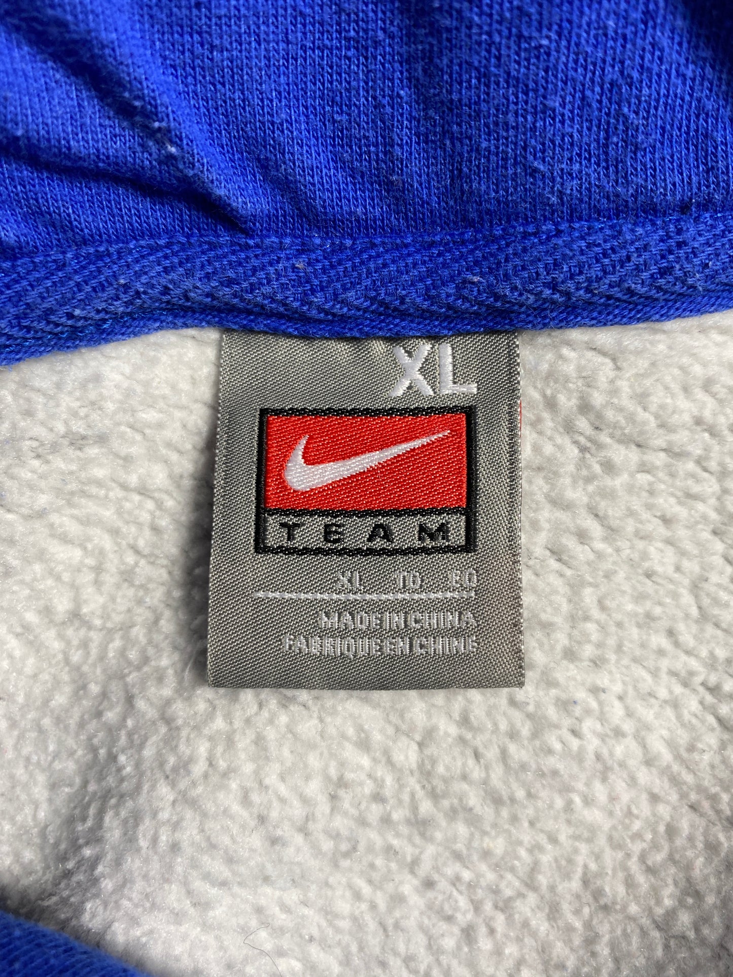 00’ NIKE BOISE STATE BRONCOS Size XL Vintage College Hoodie Sweat-Shirt / A6376