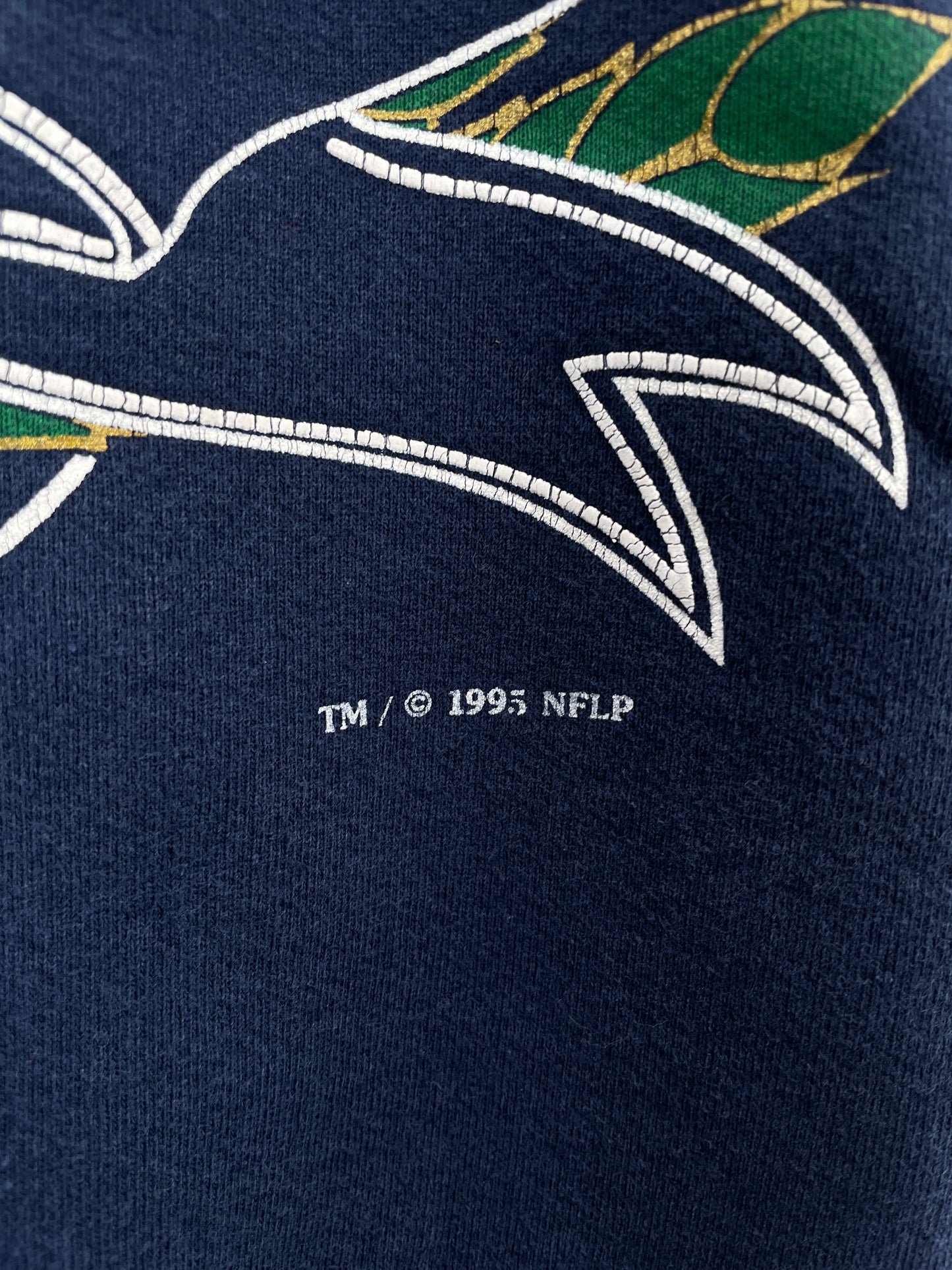1995 DALLAS COWBOYS Made in USA Size XL Vintage NFL Sweat-Shirt / E1516S