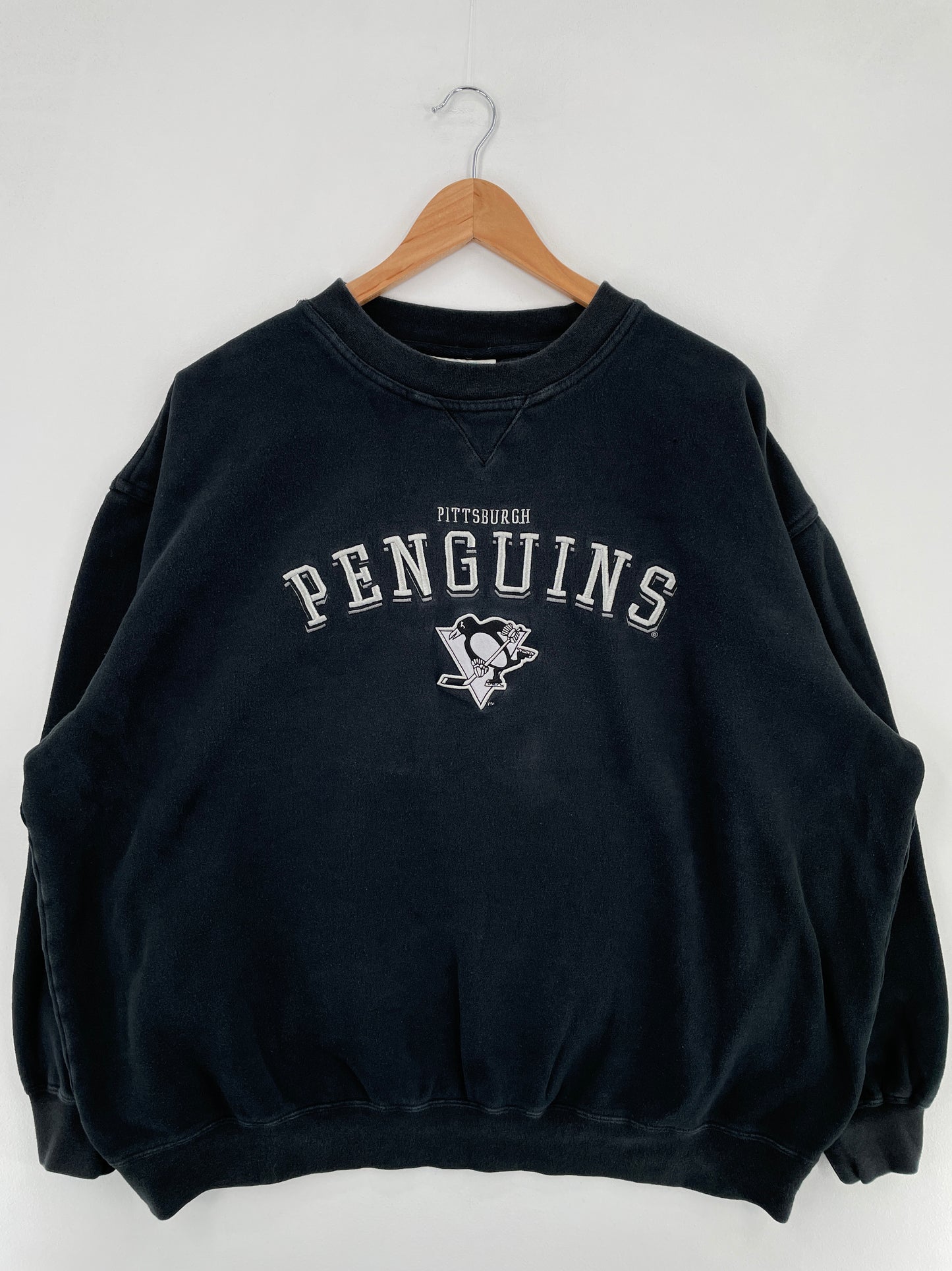 00’ PITTSBURGH PENGUINS Size XXL Vintage NHL Sweat-Shirt / E1084