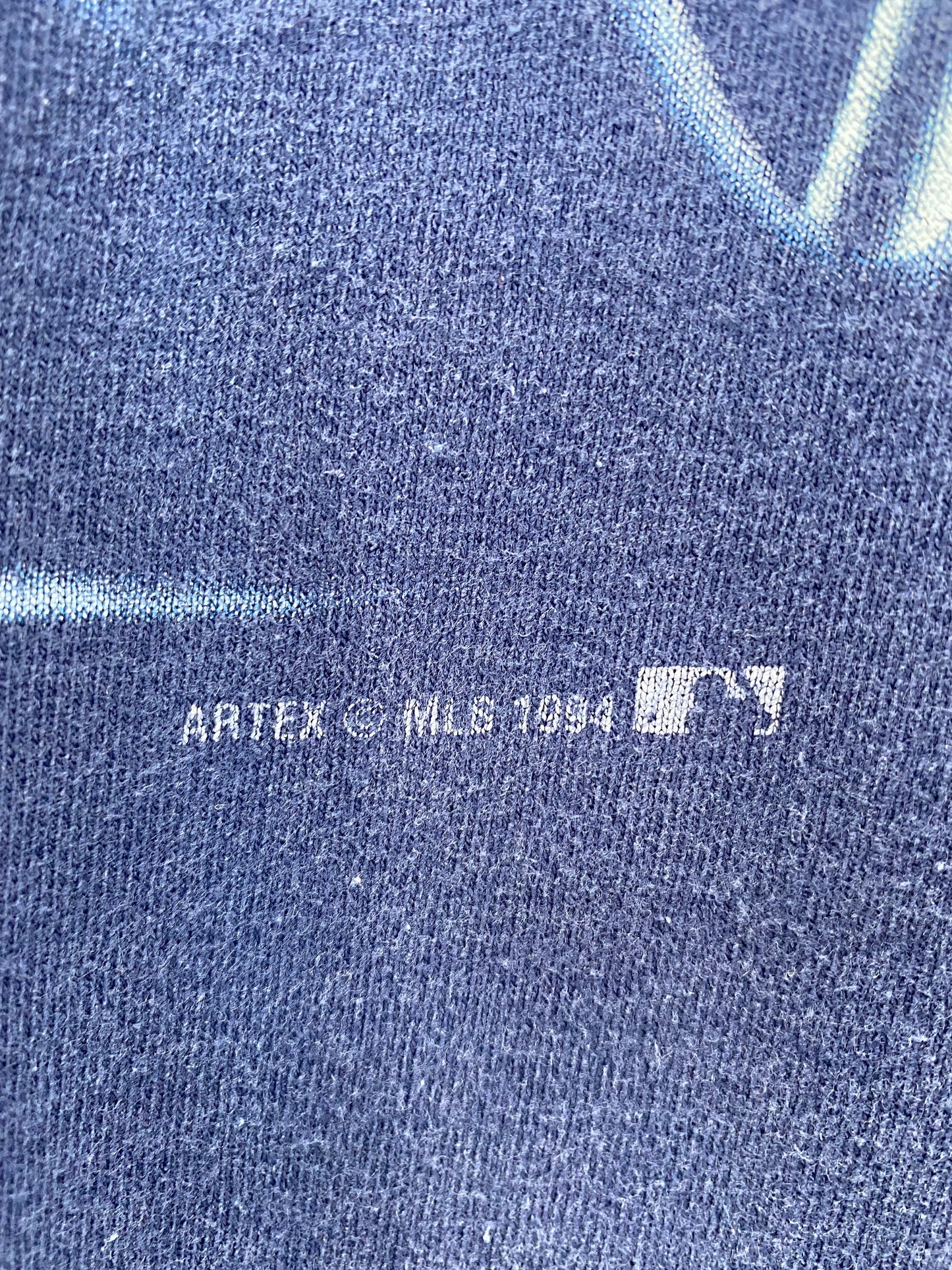 1994 NEW YORK YANKEES Made in USA Size XL Vintage MLB T-Shirts / K4831