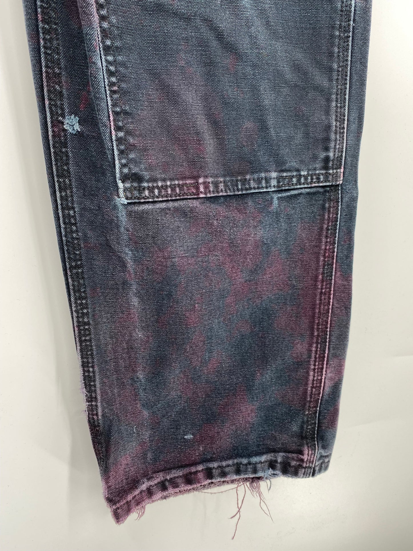 Vintage CARHARTT Size W33xL29 Double Knee Duck Pants / A8503