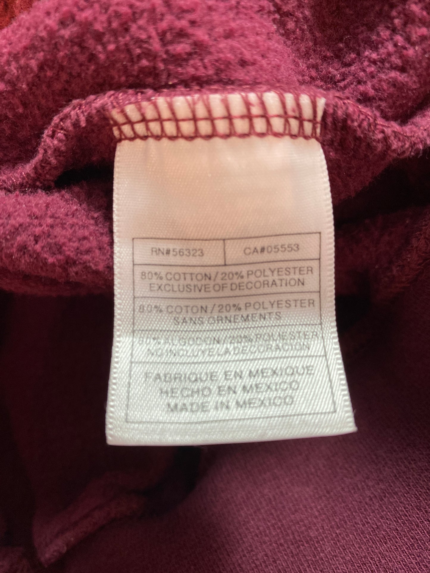 00’ NIKE VIRGINIA TECH Size M Vintage Sweat-shirt / 9722