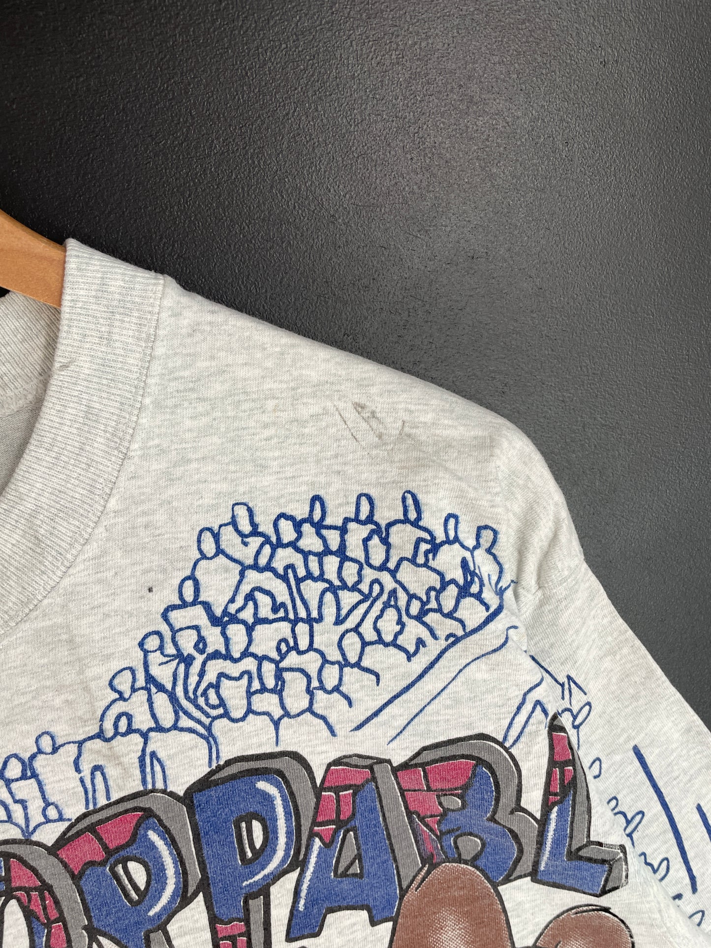 1996 LOONEY TUNES TAZ Size Approx.L Vintage T-Shirt / A9909