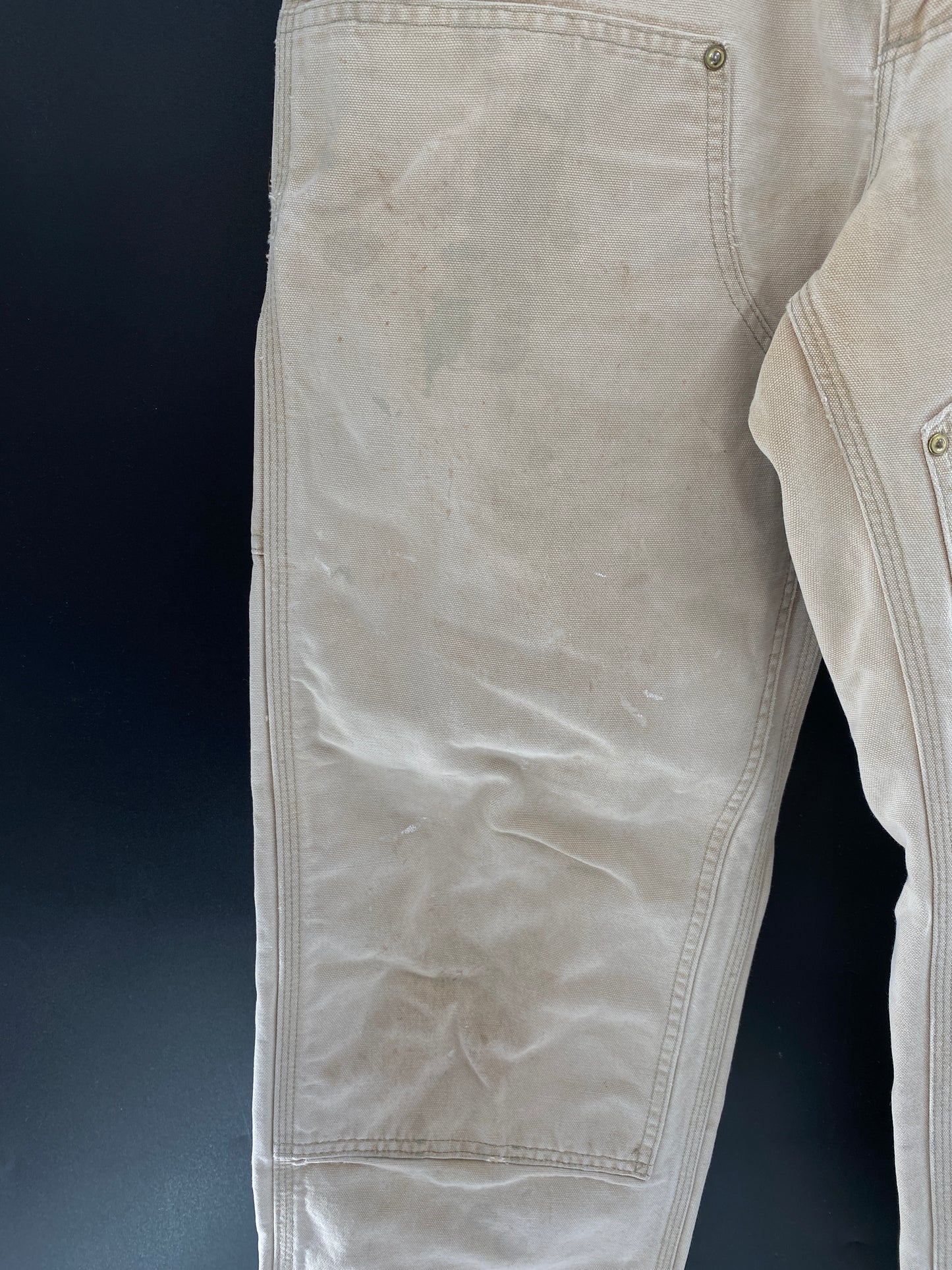 90’s CARHARTT Made in USA Size W34xL32 Double Knee Pants / A7563