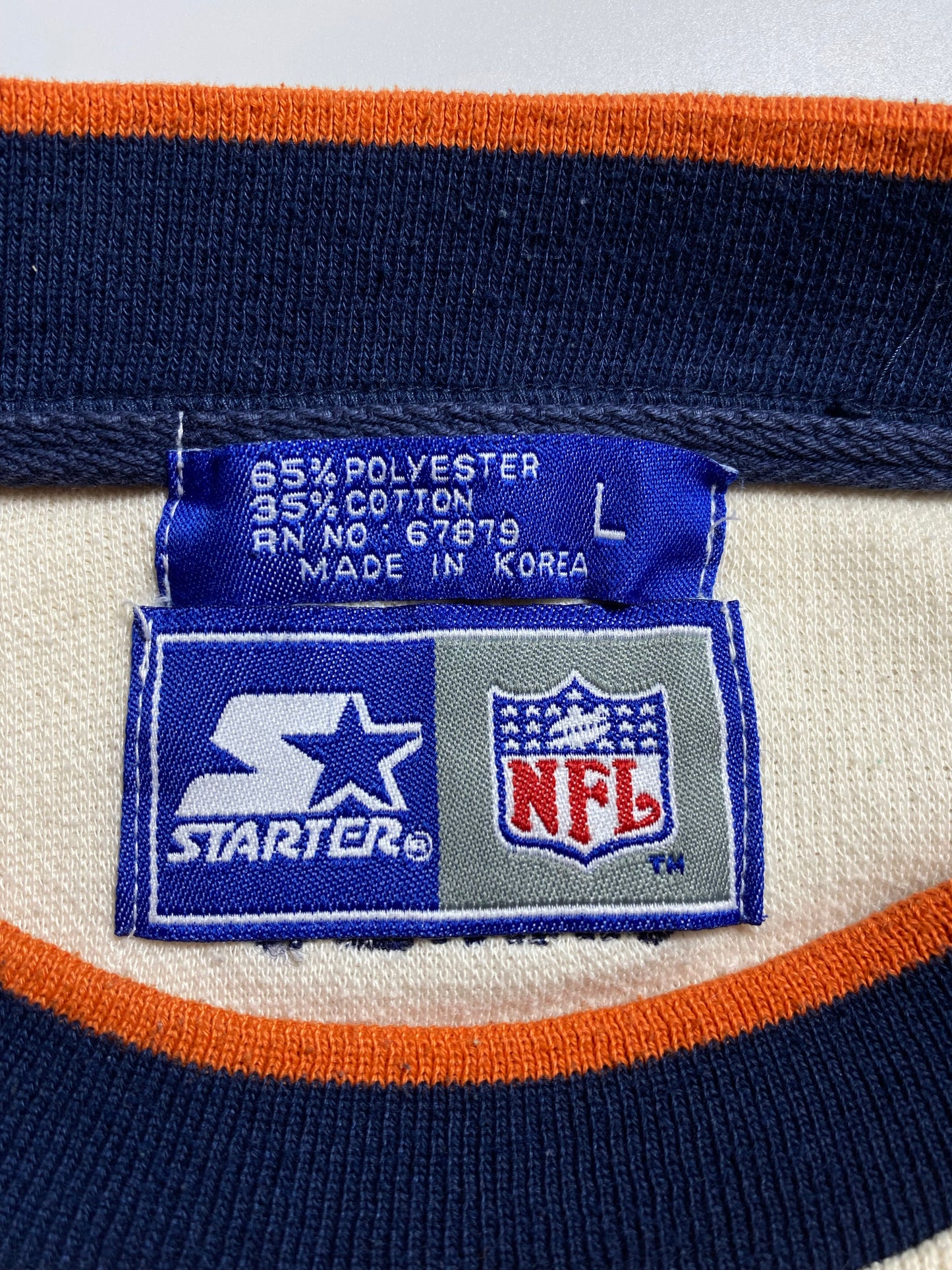 90’s STARTER x CHICAGO BEARS Size L Vintage NFL Sweat-Shirts / K7367