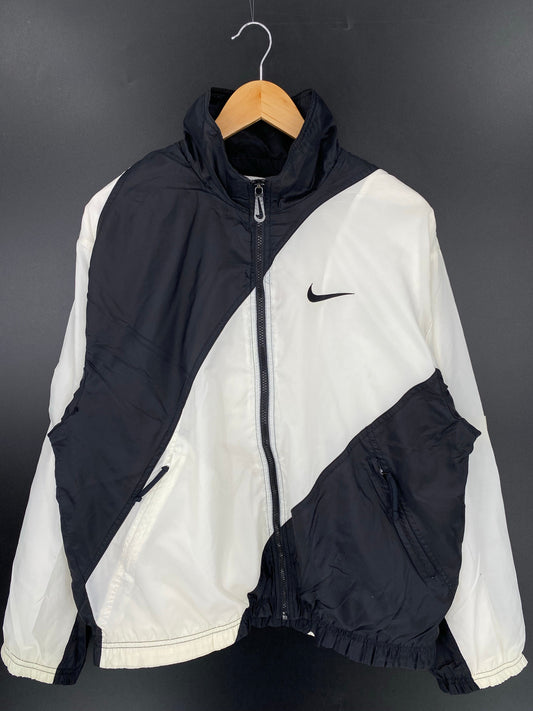 90’s NIKE Size M Vintage Zip-up Nylon Jacket  / A8206
