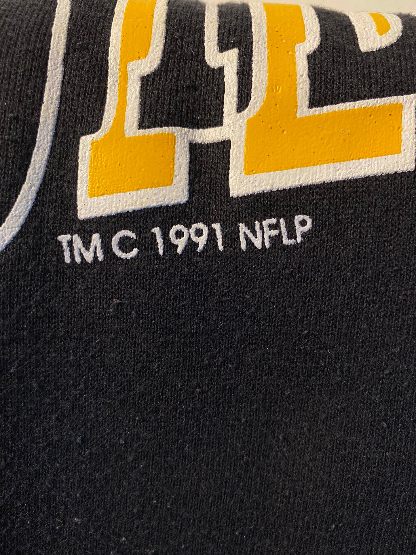 1991 PITTSBURGH STEELERS Made in USA Size XL Vintage NFL Sweat - Shirt/ K5771