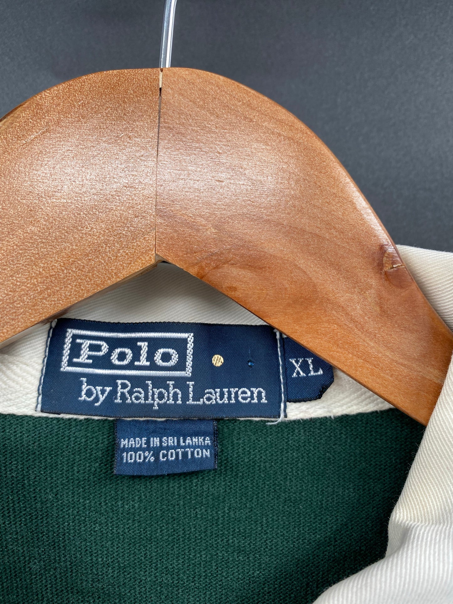 90’s Polo Ralph Lauren Size XL Vintage Rugby-Shirt / K4570