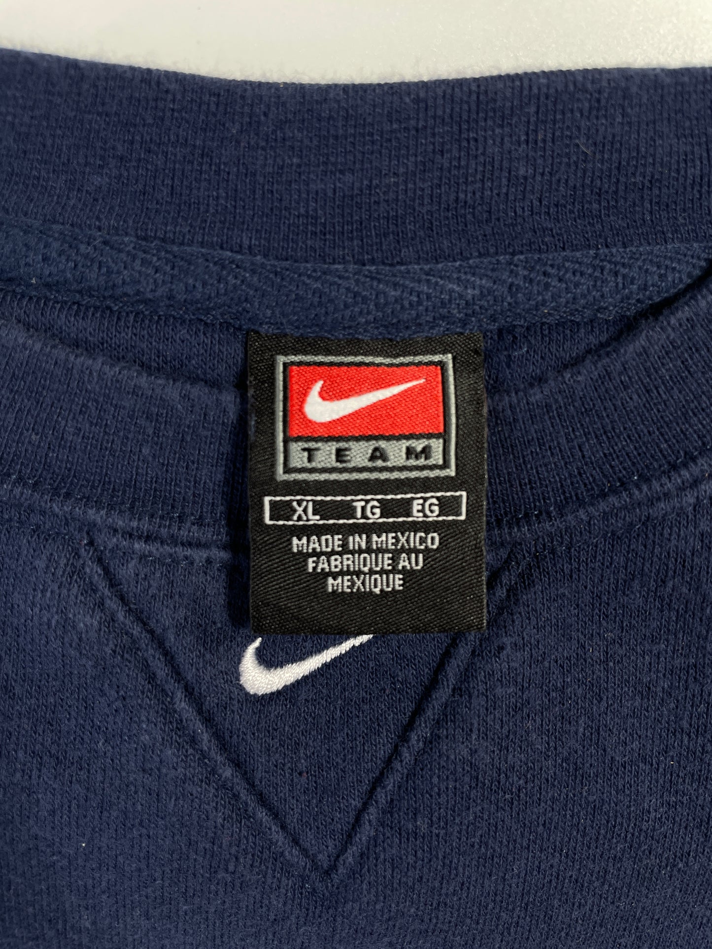 00' NIKE x MARQETTE Size XL Vintage College Sweat-shirt / A8487