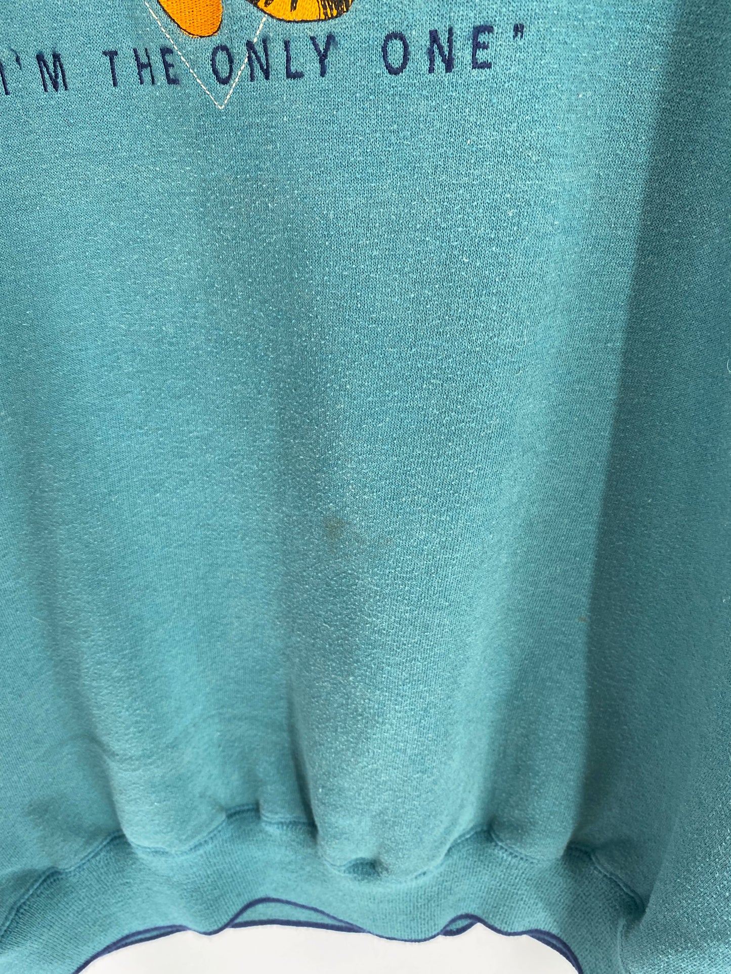 00’ DISNEY TIGGER Size No Tag (Approx.XL) Vintage Sweat-Shirt /K5495