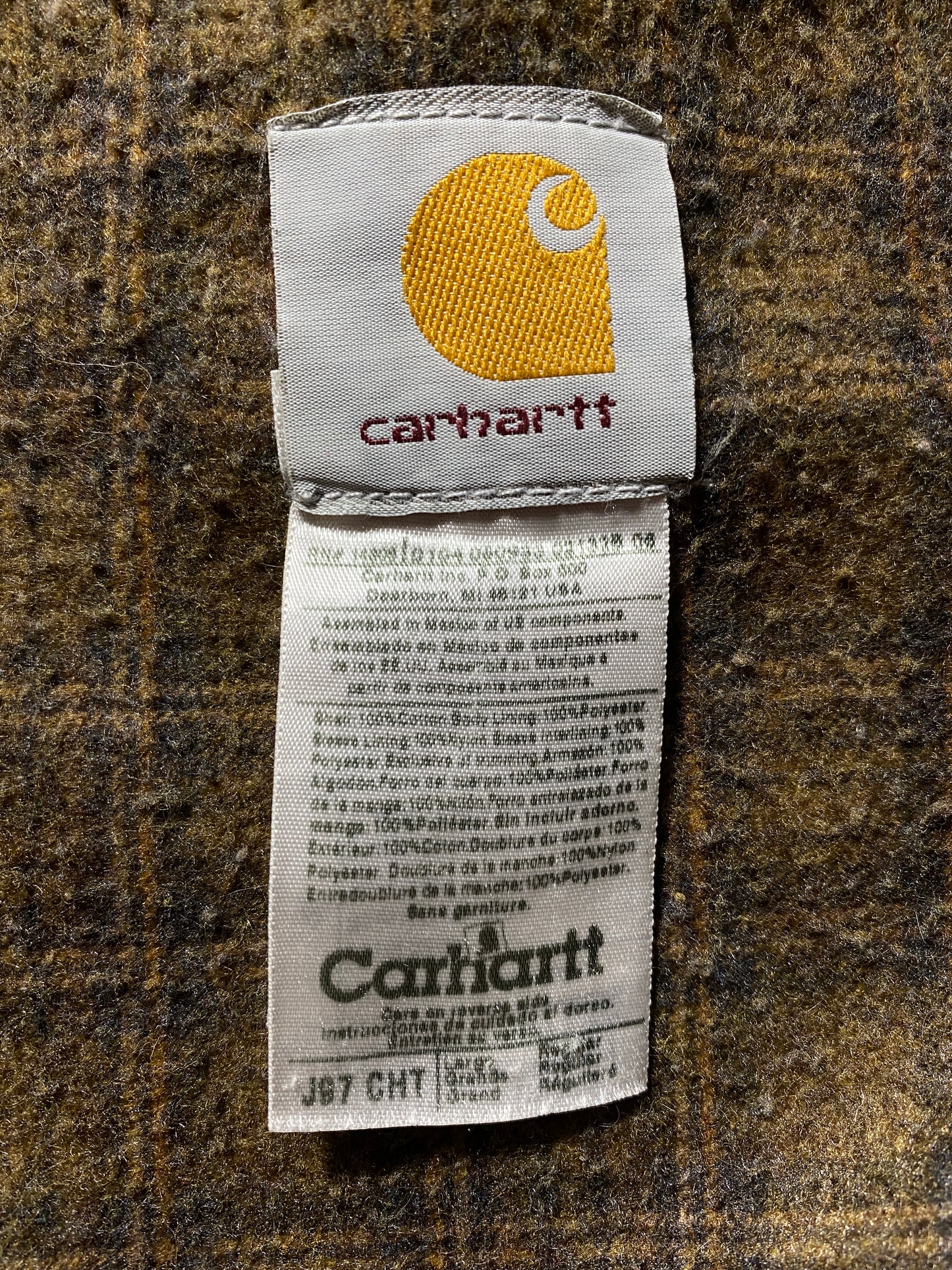 Vintage CARHARRT Size L Duck Jacket / A9305
