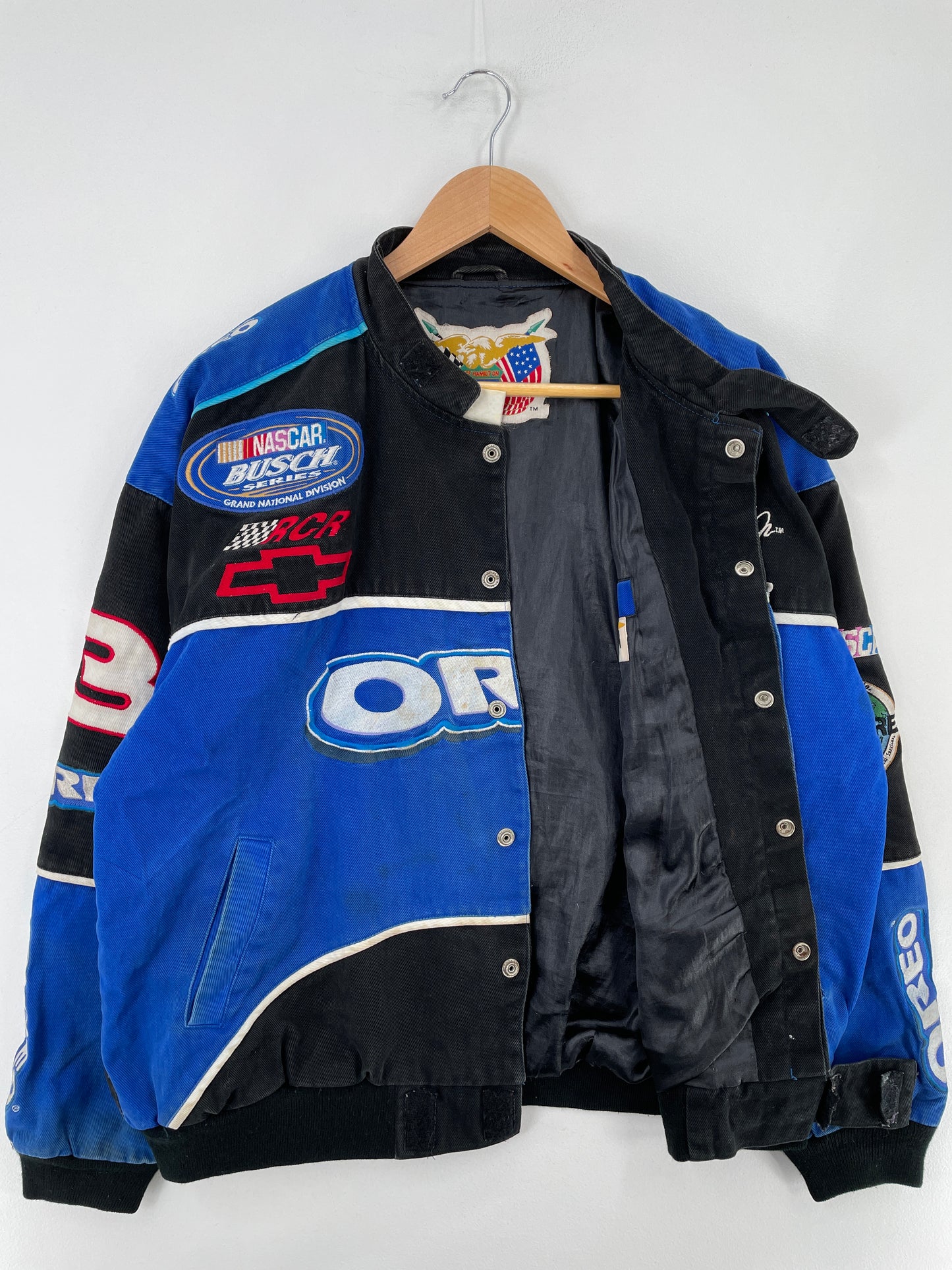 .Vintage NASCAR x OREO Size L Vintage Racing Jacket / E2765J