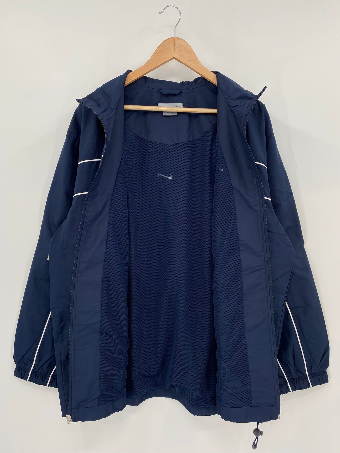 00' NIKE Size XL Vintage Zip-up Nylon Jacket/ A7741
