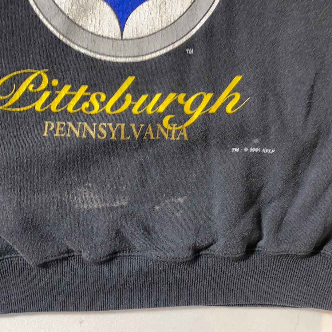 1995 PITTSBURGH STEELERS Made in USA Size XL Vintage NFL Sweat-Shirts/ A218