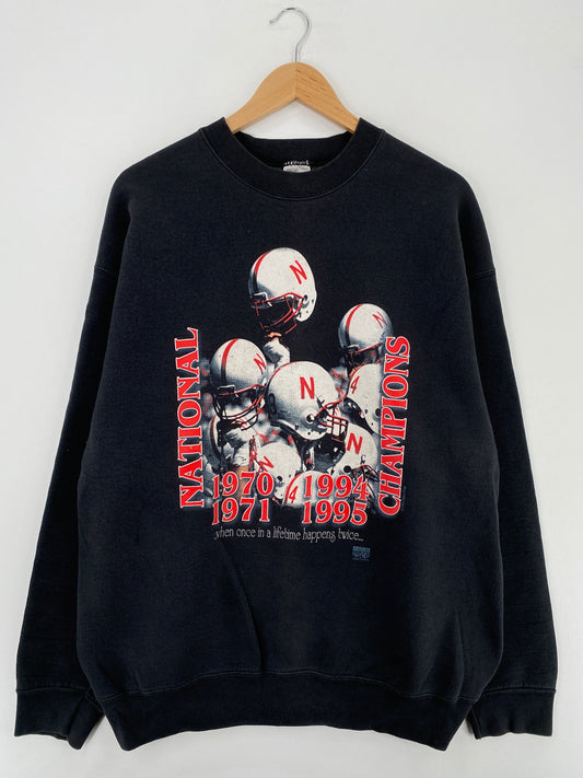 1994 NATIONAL CHAMPIONS Made in USA Size XXL Vintage NFL Sweat-Shirt/ A5517